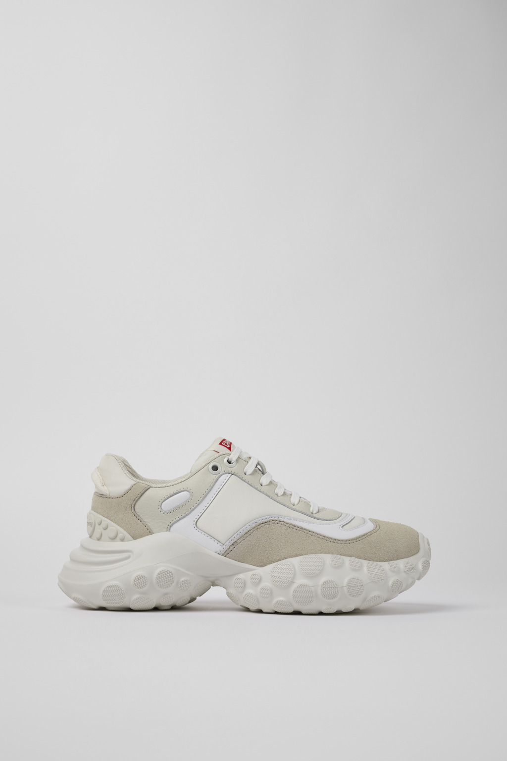 Multicolored Textile/Leather Sneaker for Women