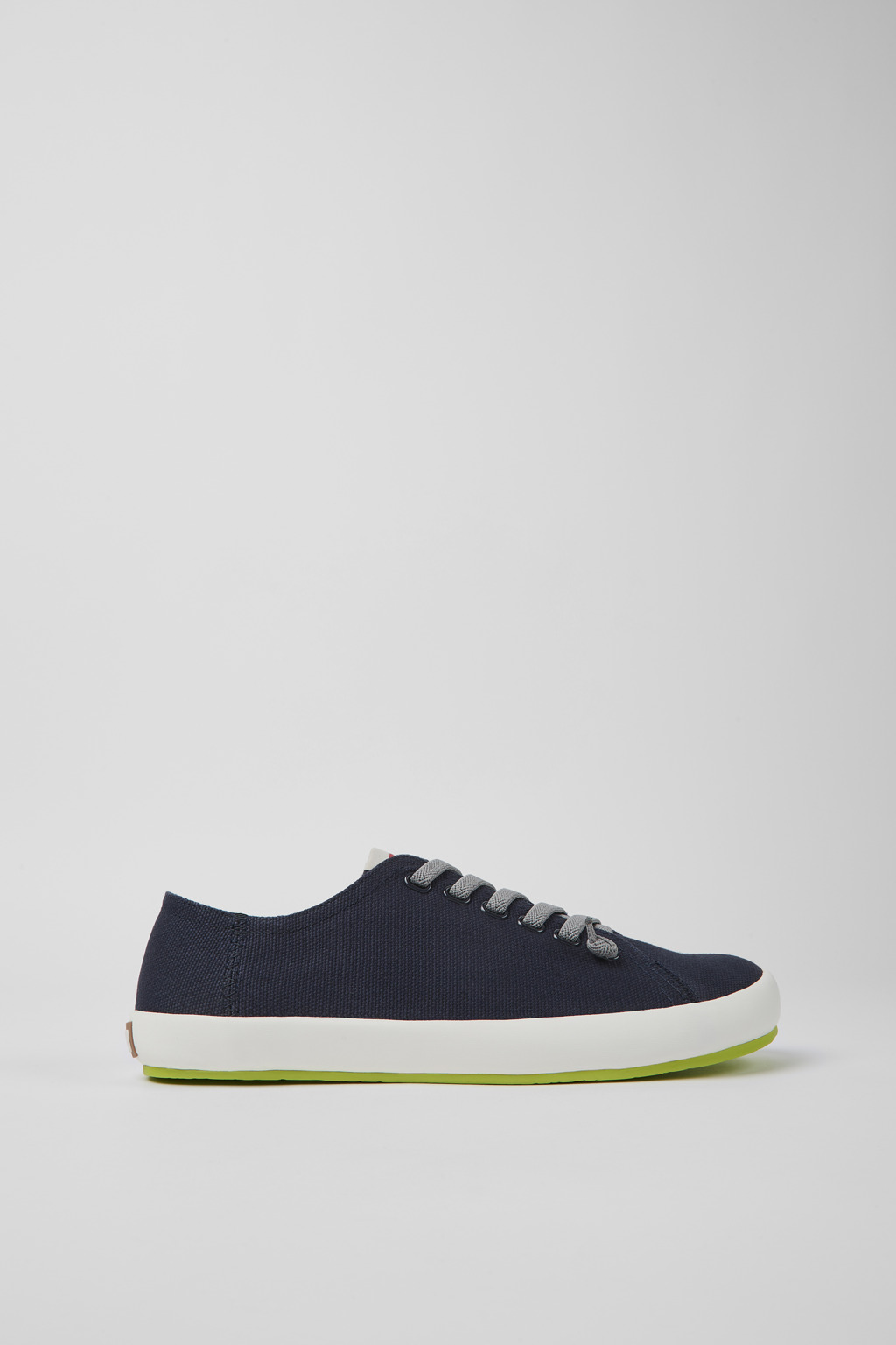 Blue textile sneakers for men