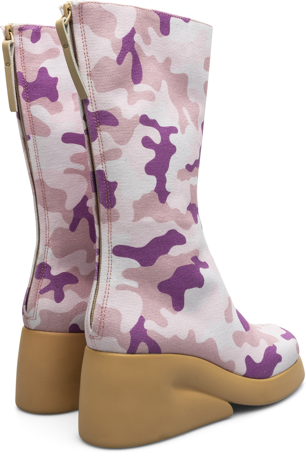 Camouflage high boots for women