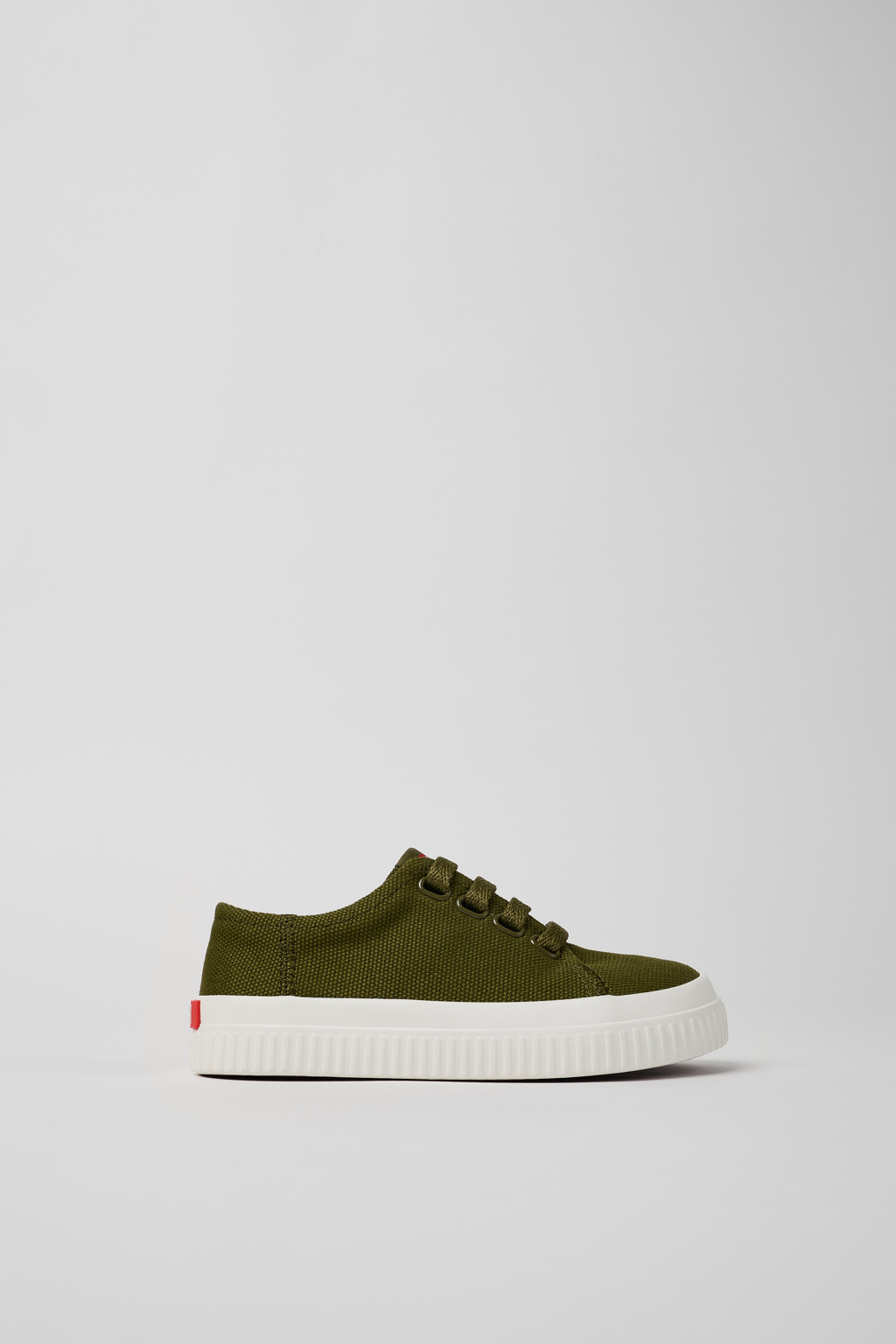 Green Textile Sneaker