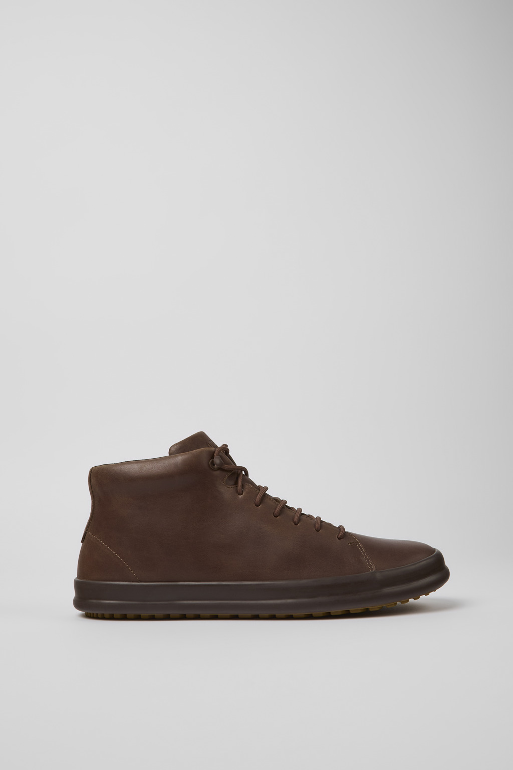 Casual brown ankle boot for men