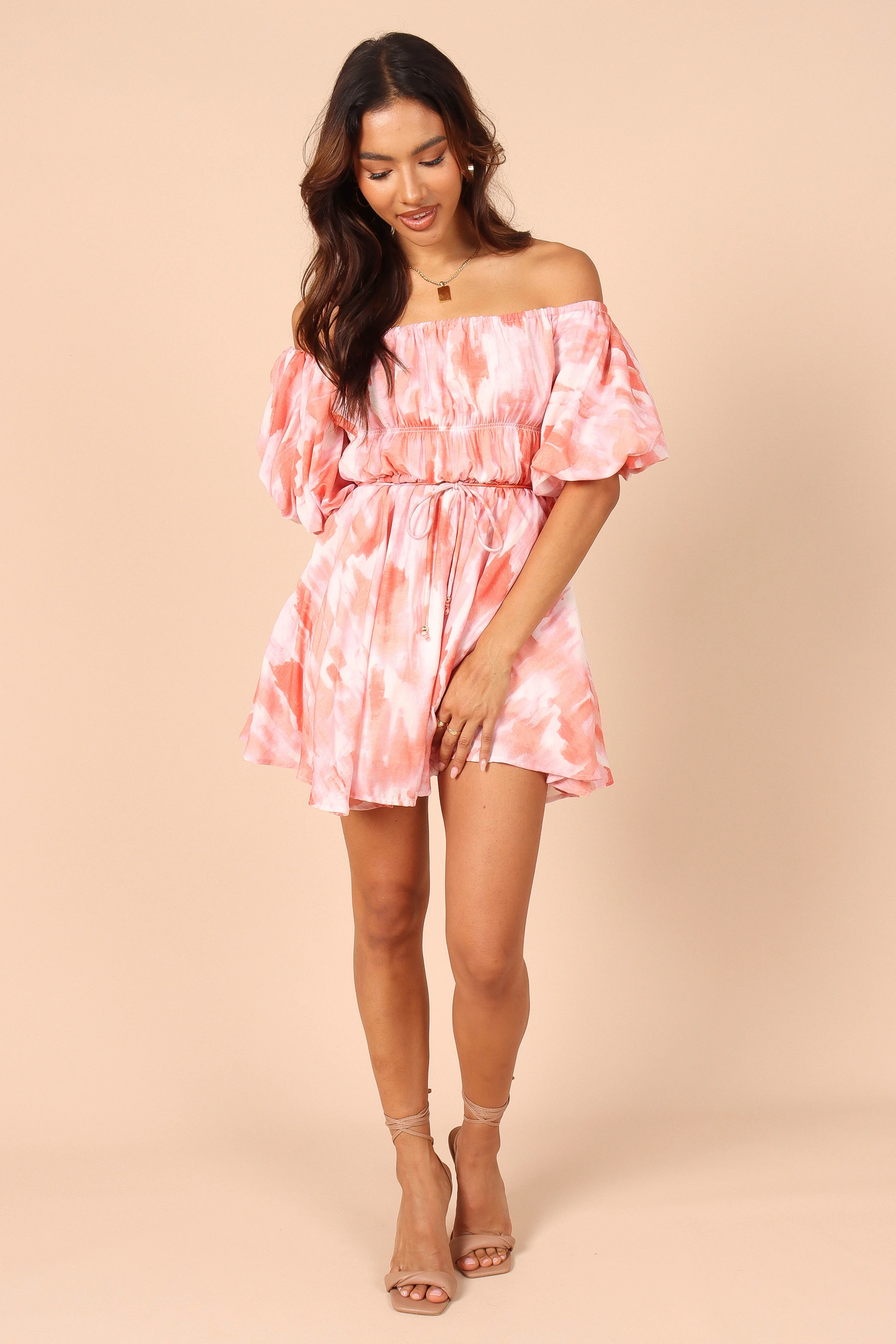 Priscilla Dress - Apricot