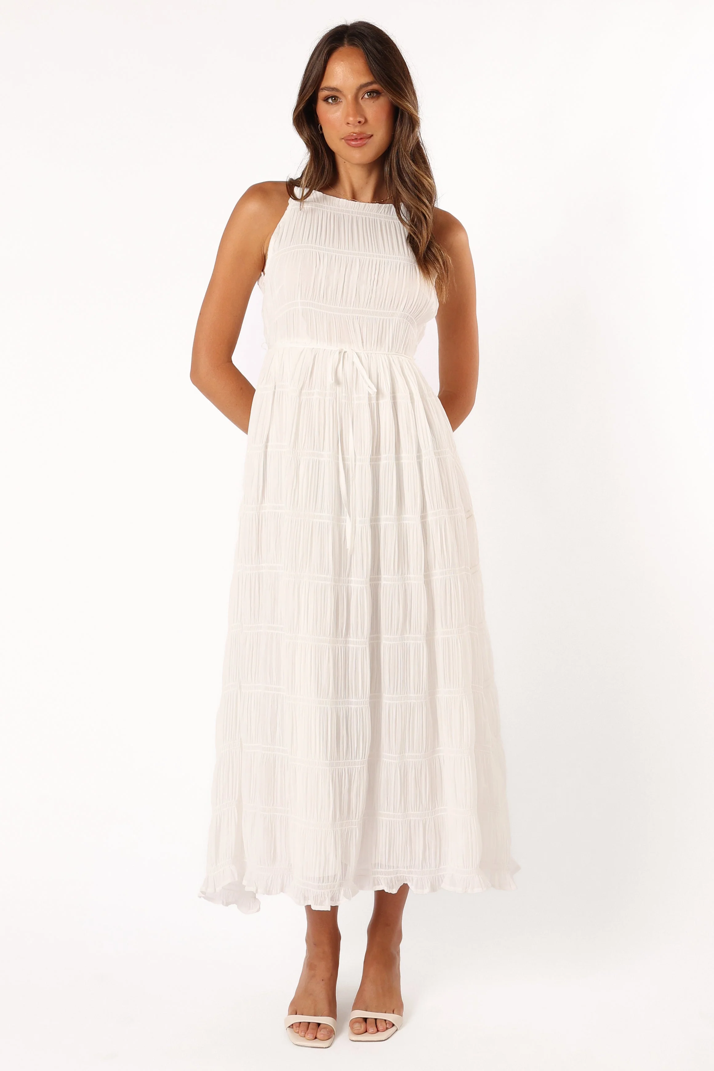 Ema Maxi Dress - White