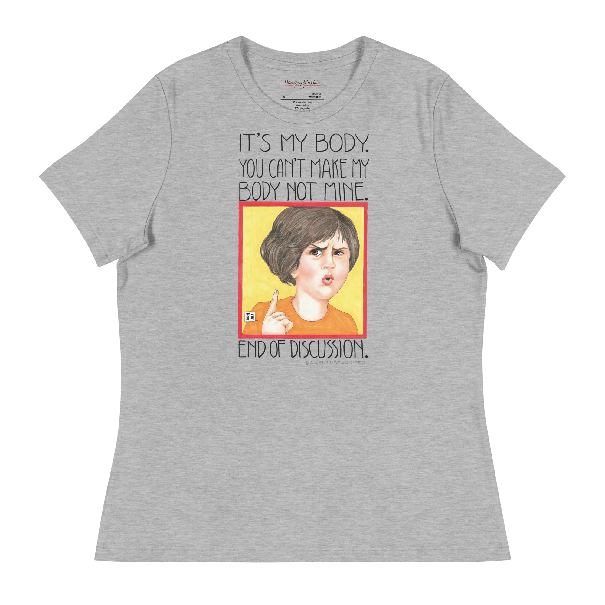End of Discussion Women's T-Shirt
