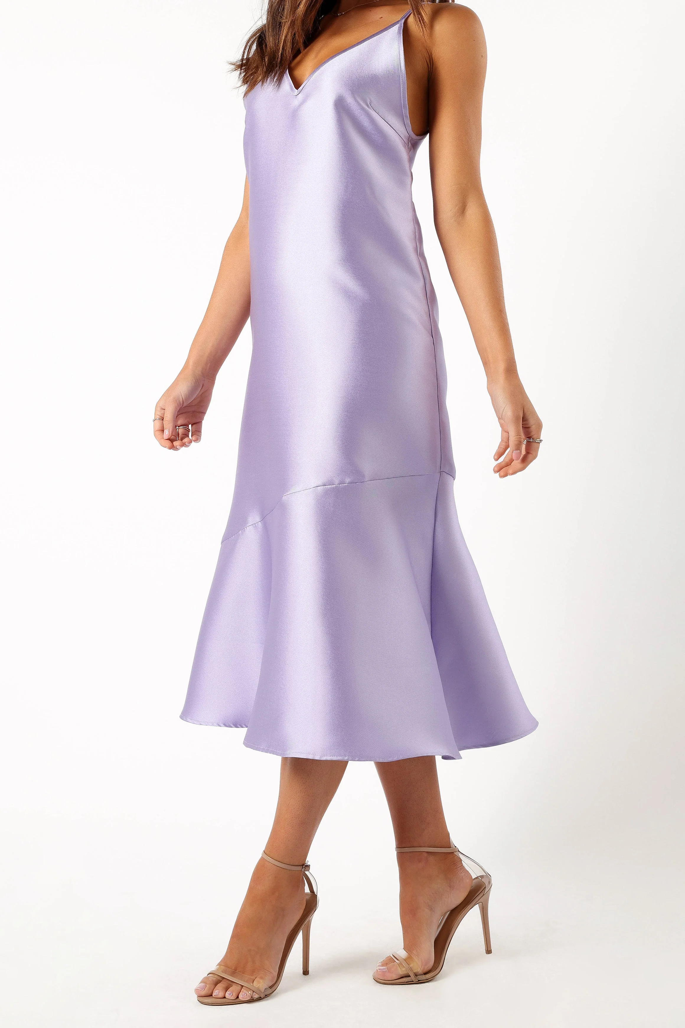 Novan Midi Dress - Lavender