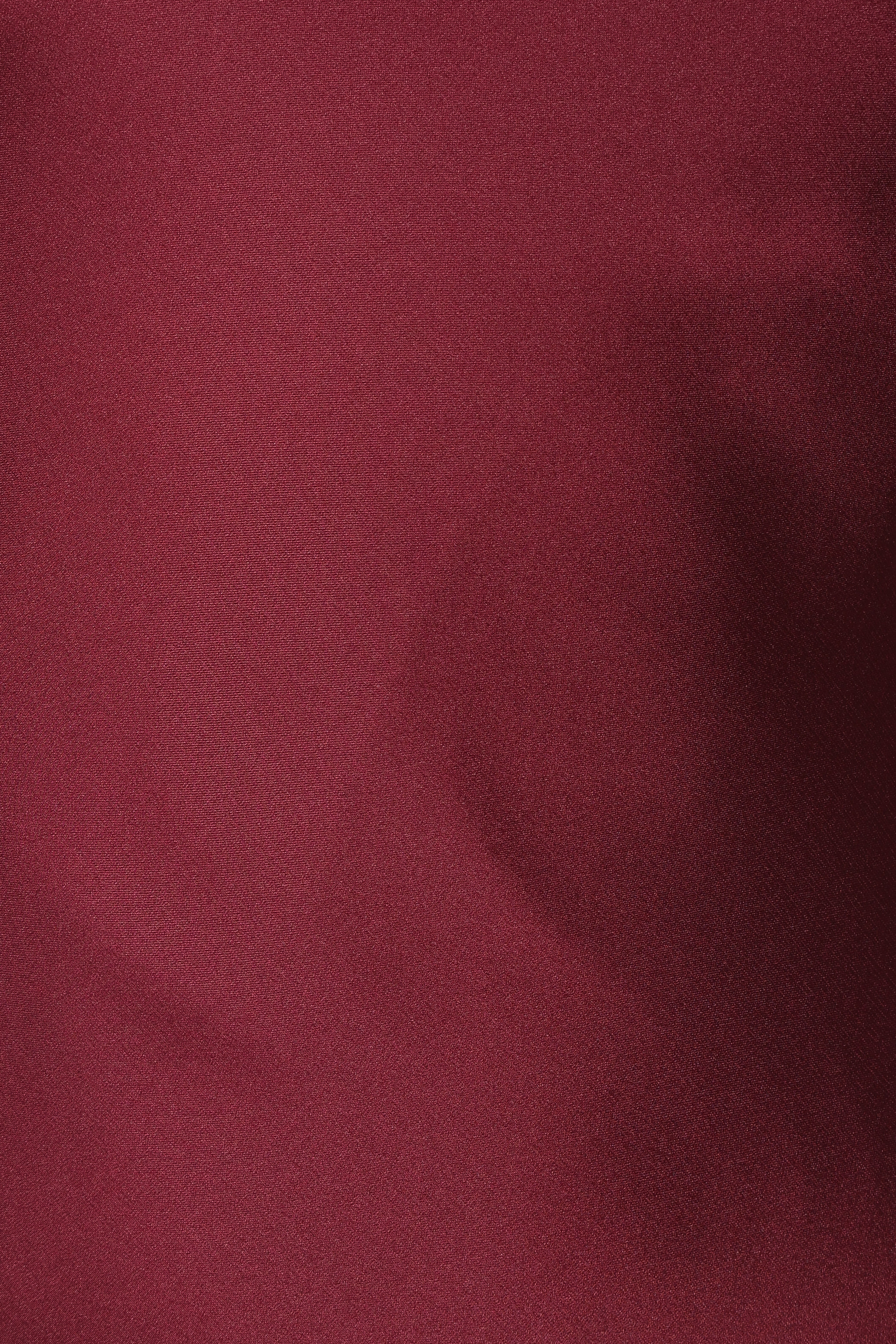 Moly One Shoulder Midi Dress - Wine