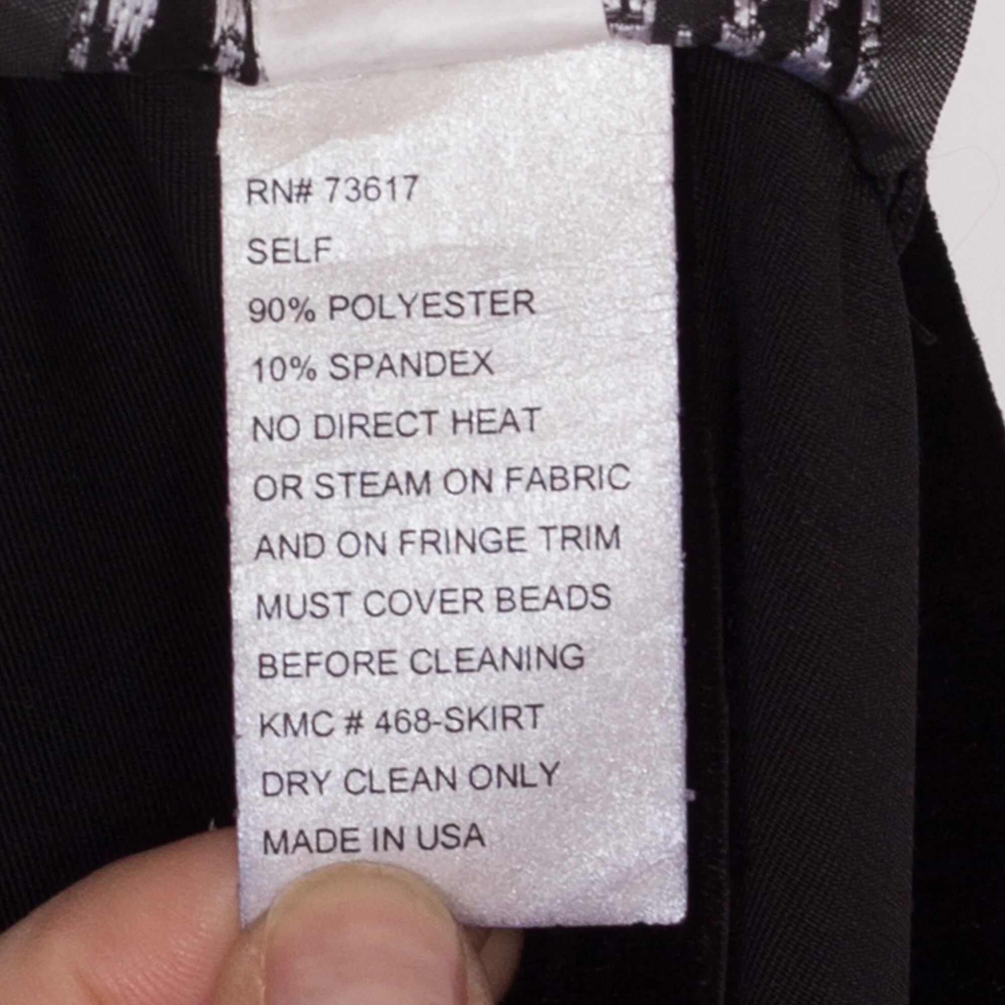 90s Beaded Fringe Black Velvet Mini Skirt - Medium