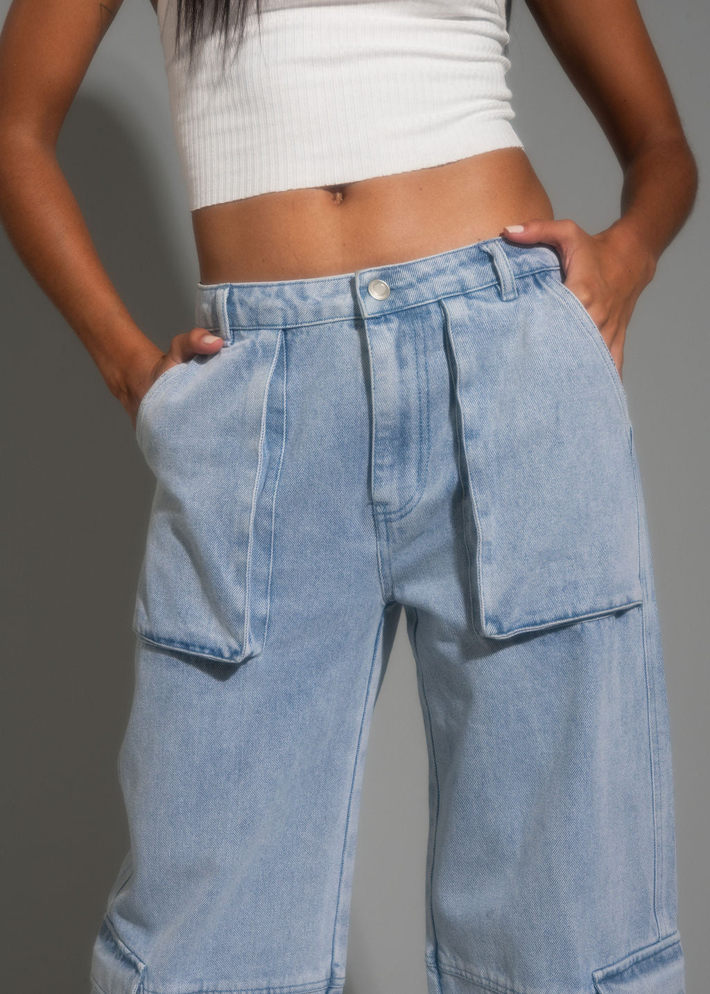 Coco Low Rise Cargo Pants