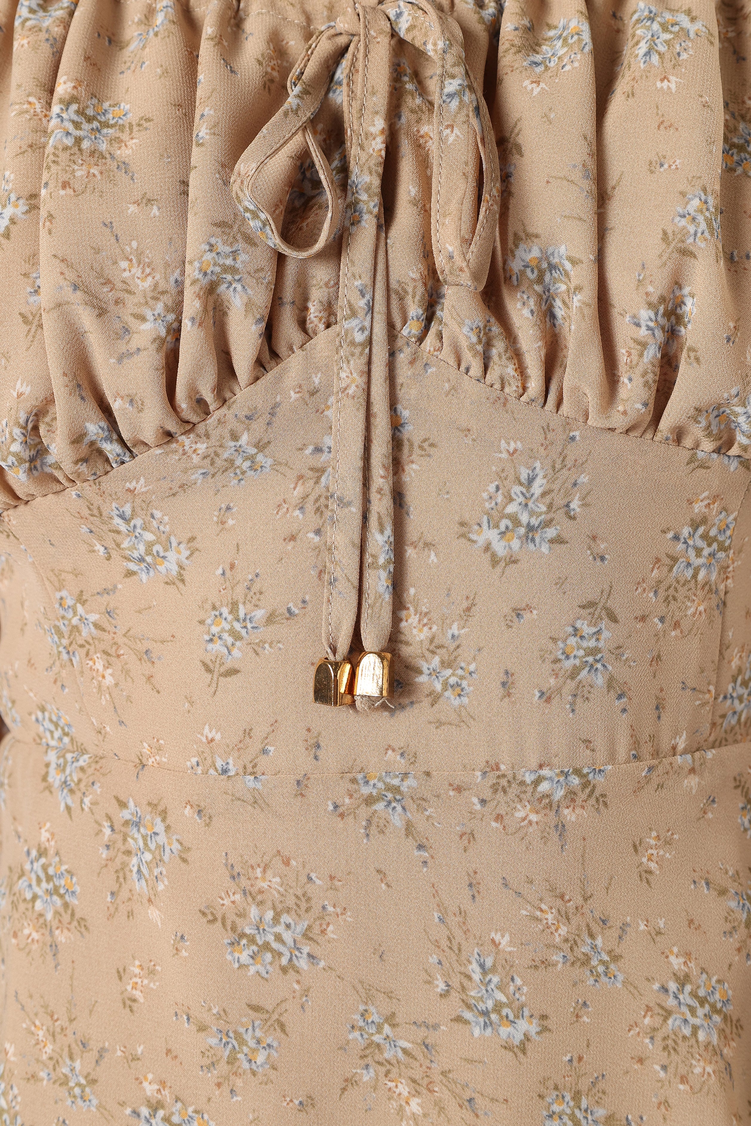 Ollive Long Sleeve Dress - Taupe