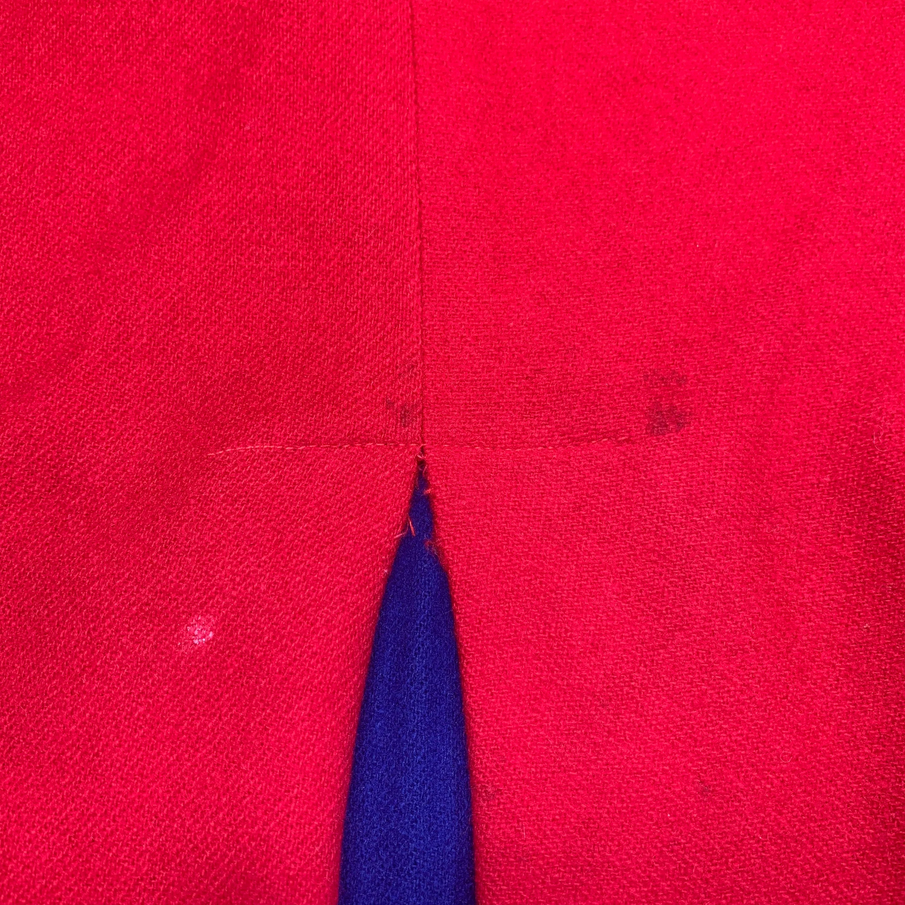 70s Red Cheerleader Mini Skirt - Medium, 28