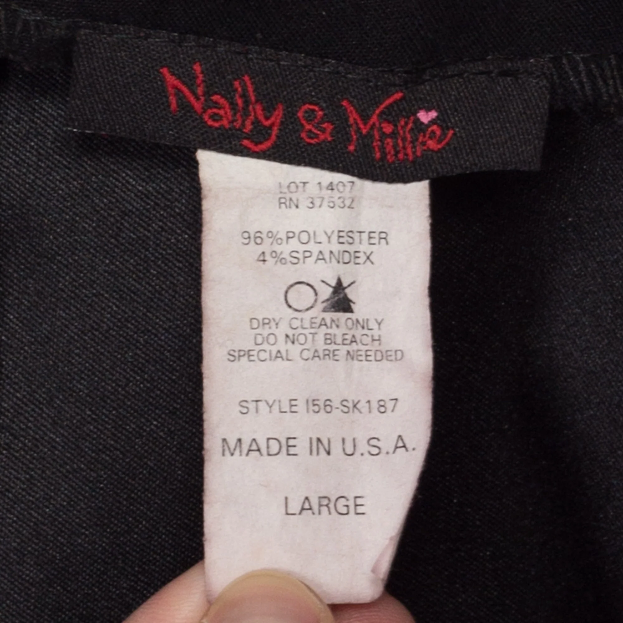 Med-Lrg Y2K Black Ultrasuede Mini Skirt