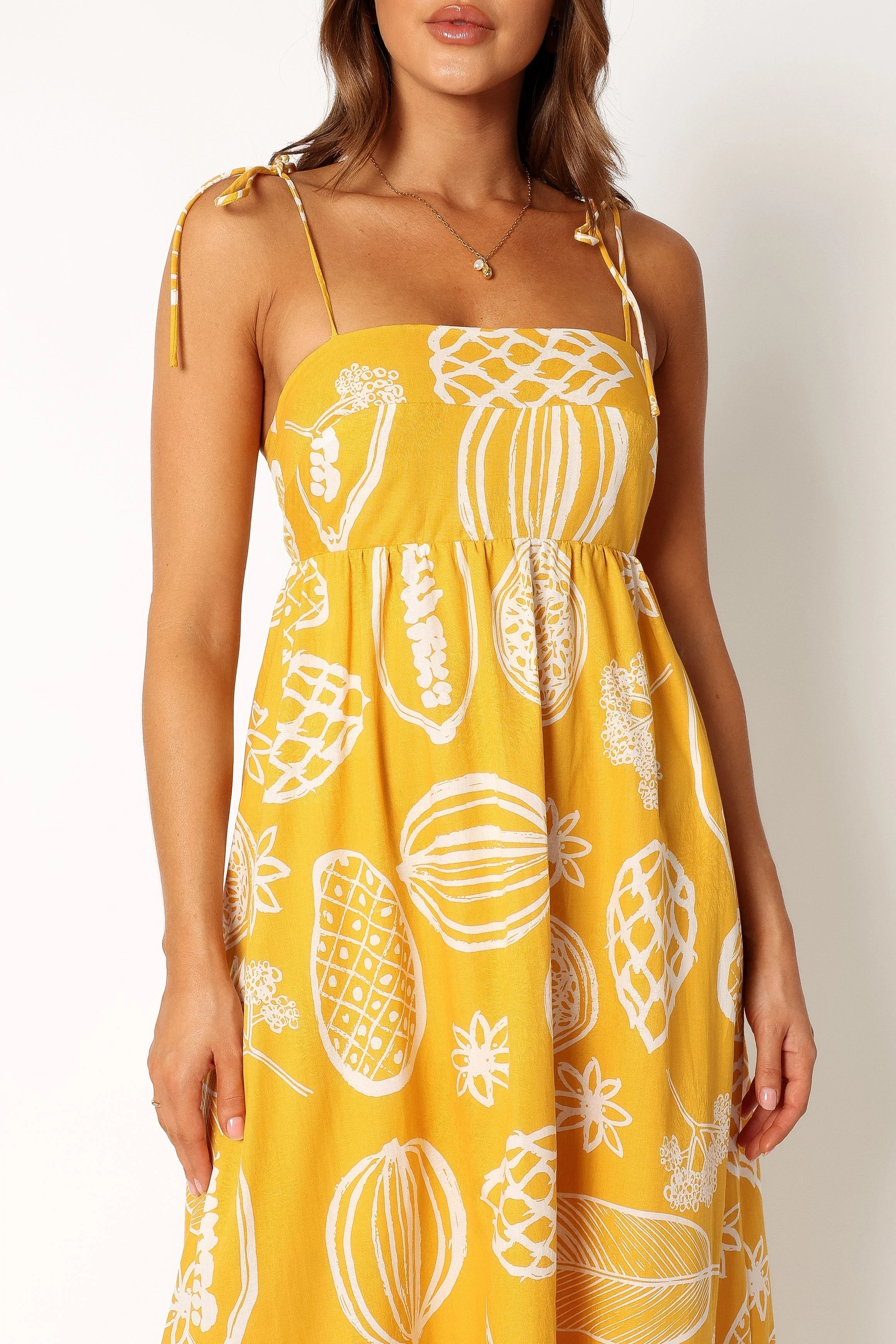 Sloane Maxi Dress - Yellow