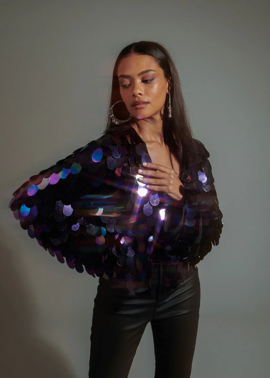 Pippa Multi Disco Sequin Jacket