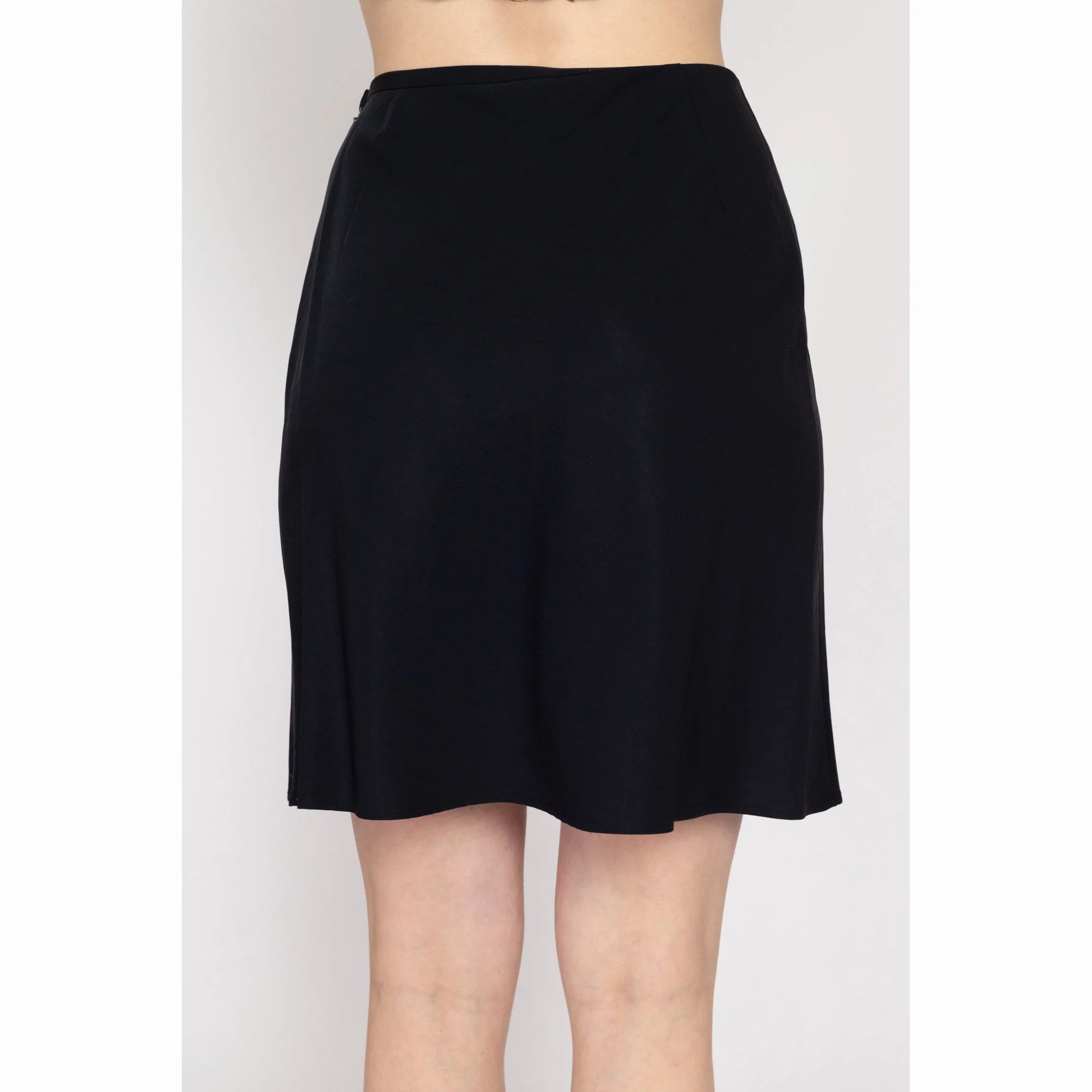 Small 90s Calvin Klein Black Mini Skirt 27