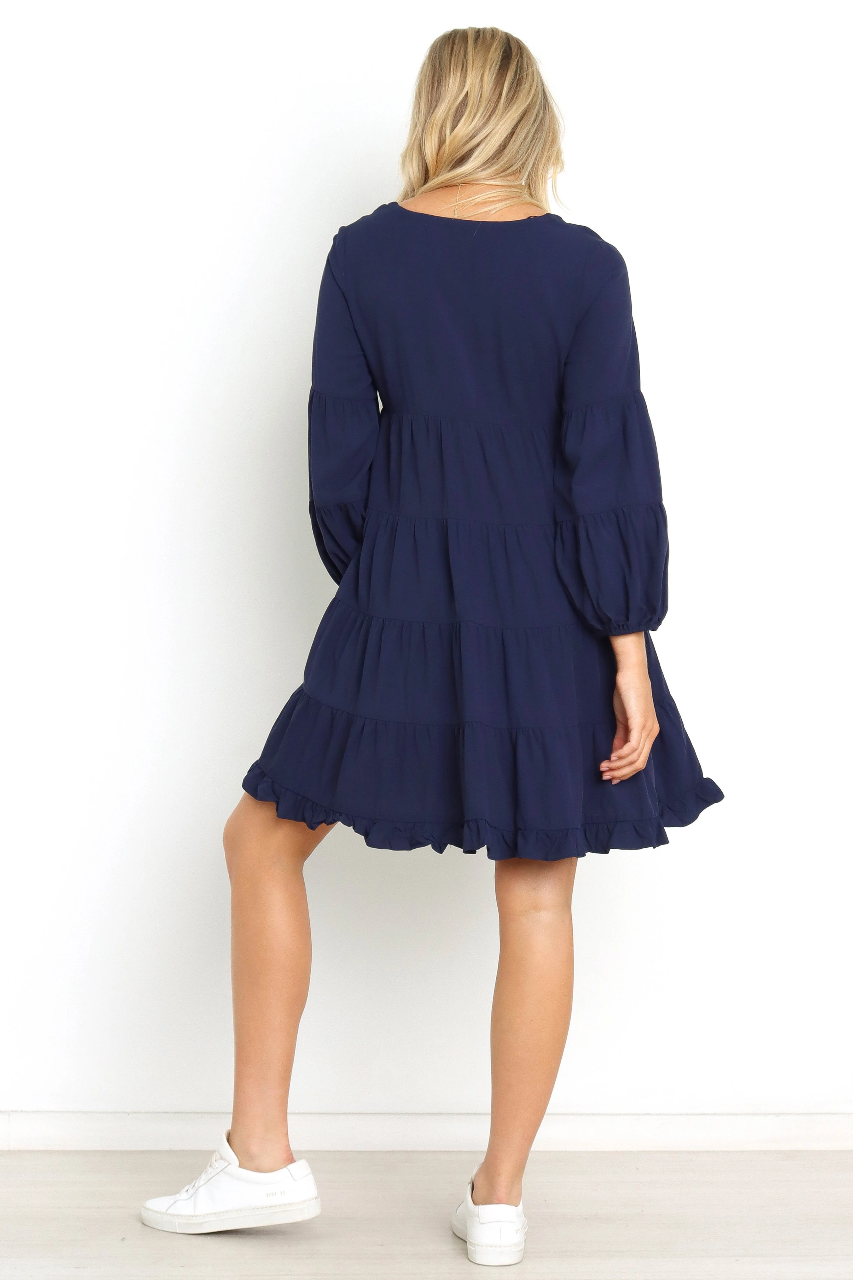 Alua Dress - Navy