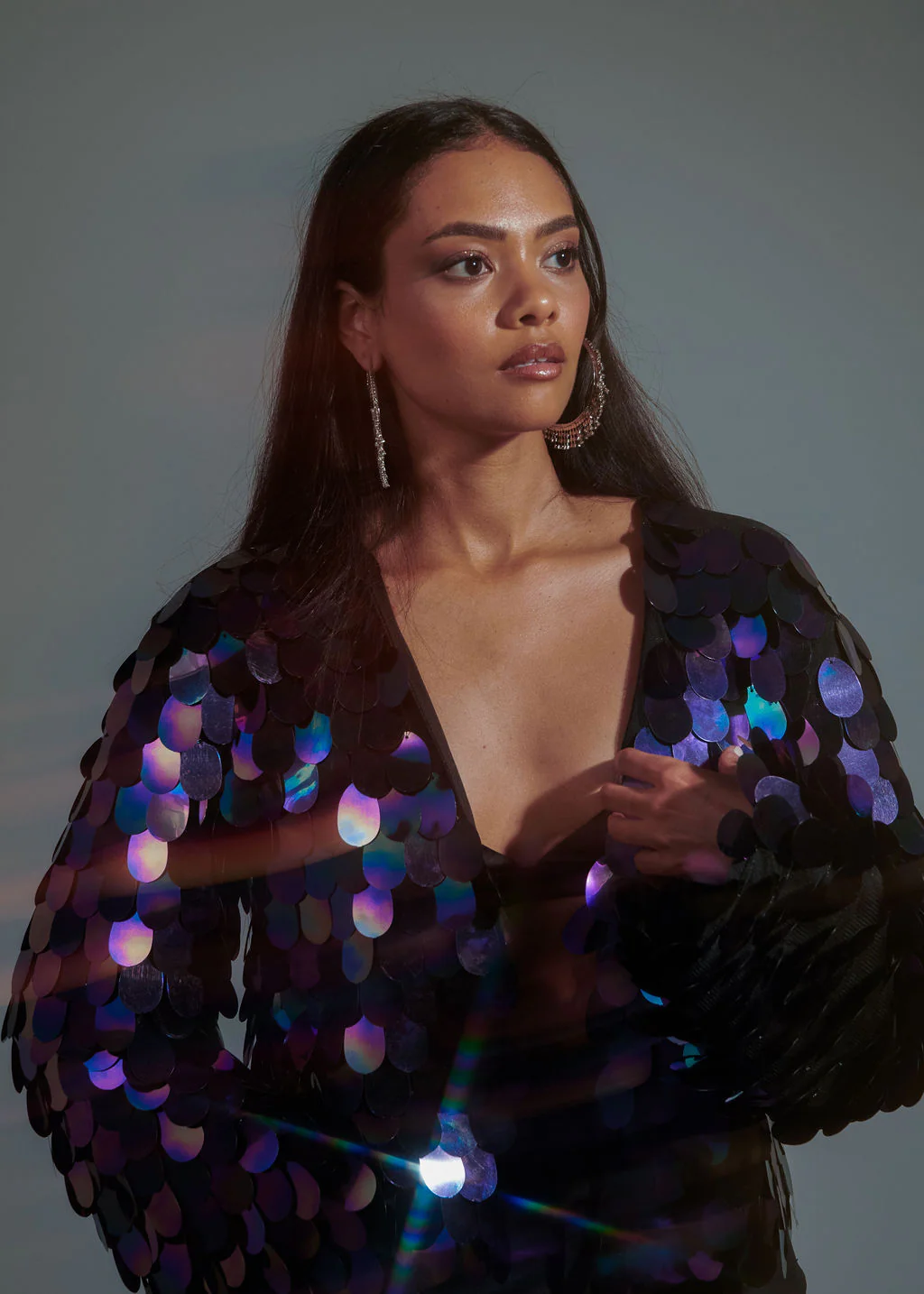 Pippa Multi Disco Sequin Jacket