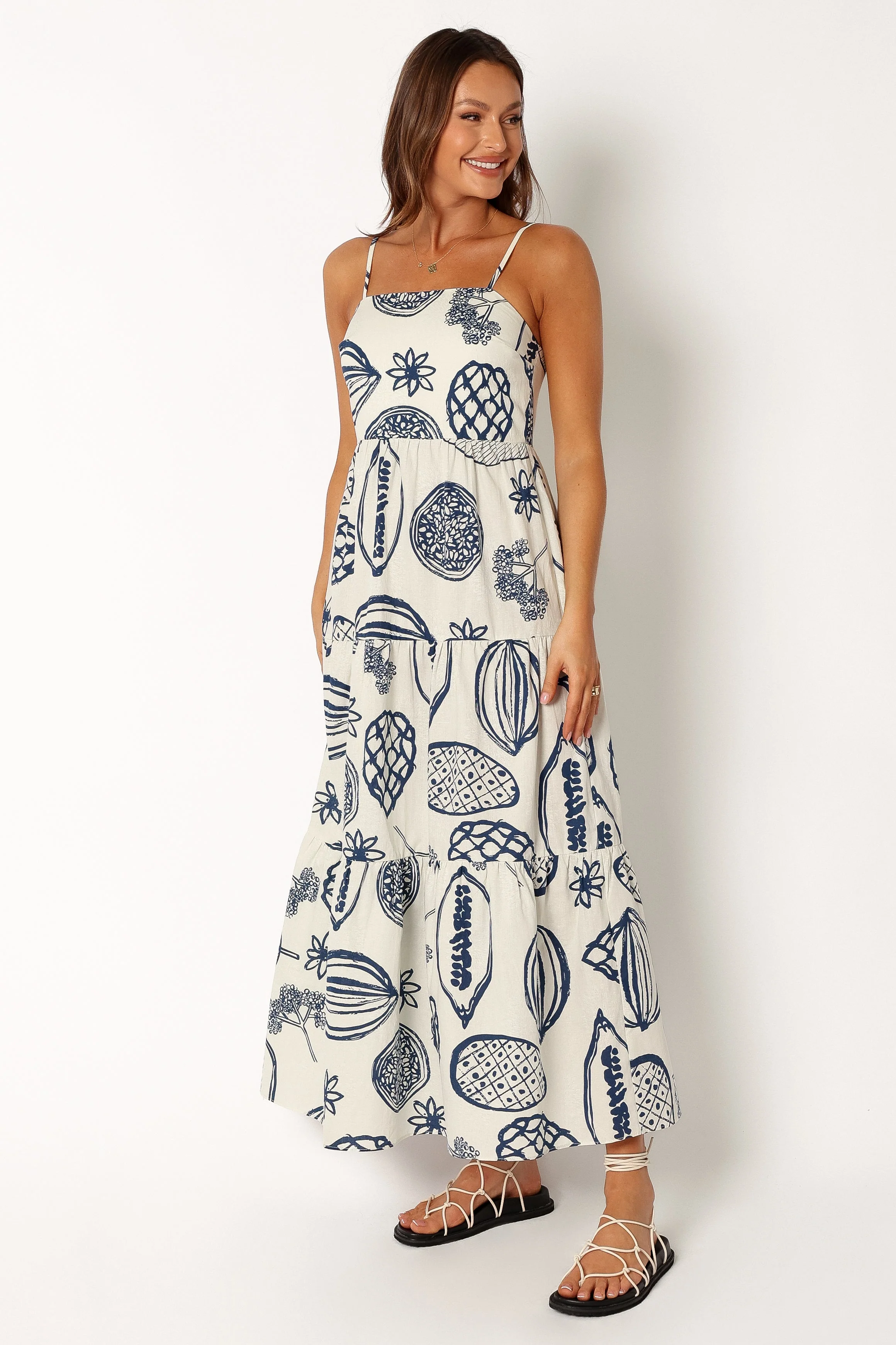 Ronin Maxi Dress - Navy