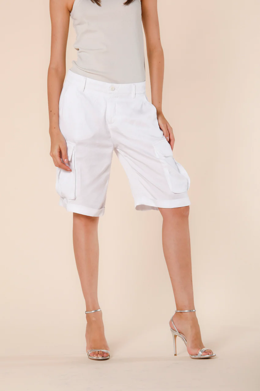 Victoria woman's cargo bermuda in modal regular