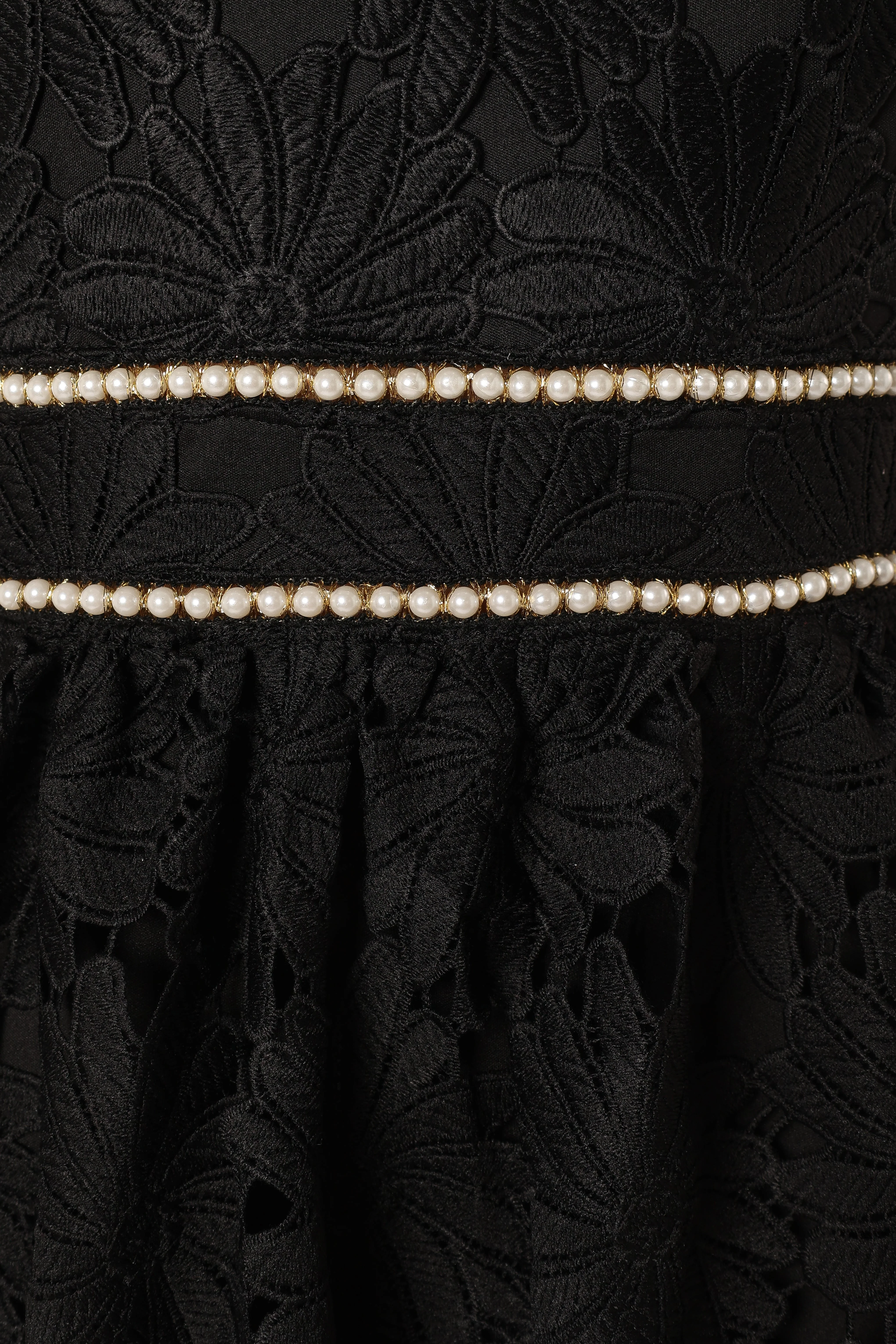 Knox Tiered Midi Dress - Black