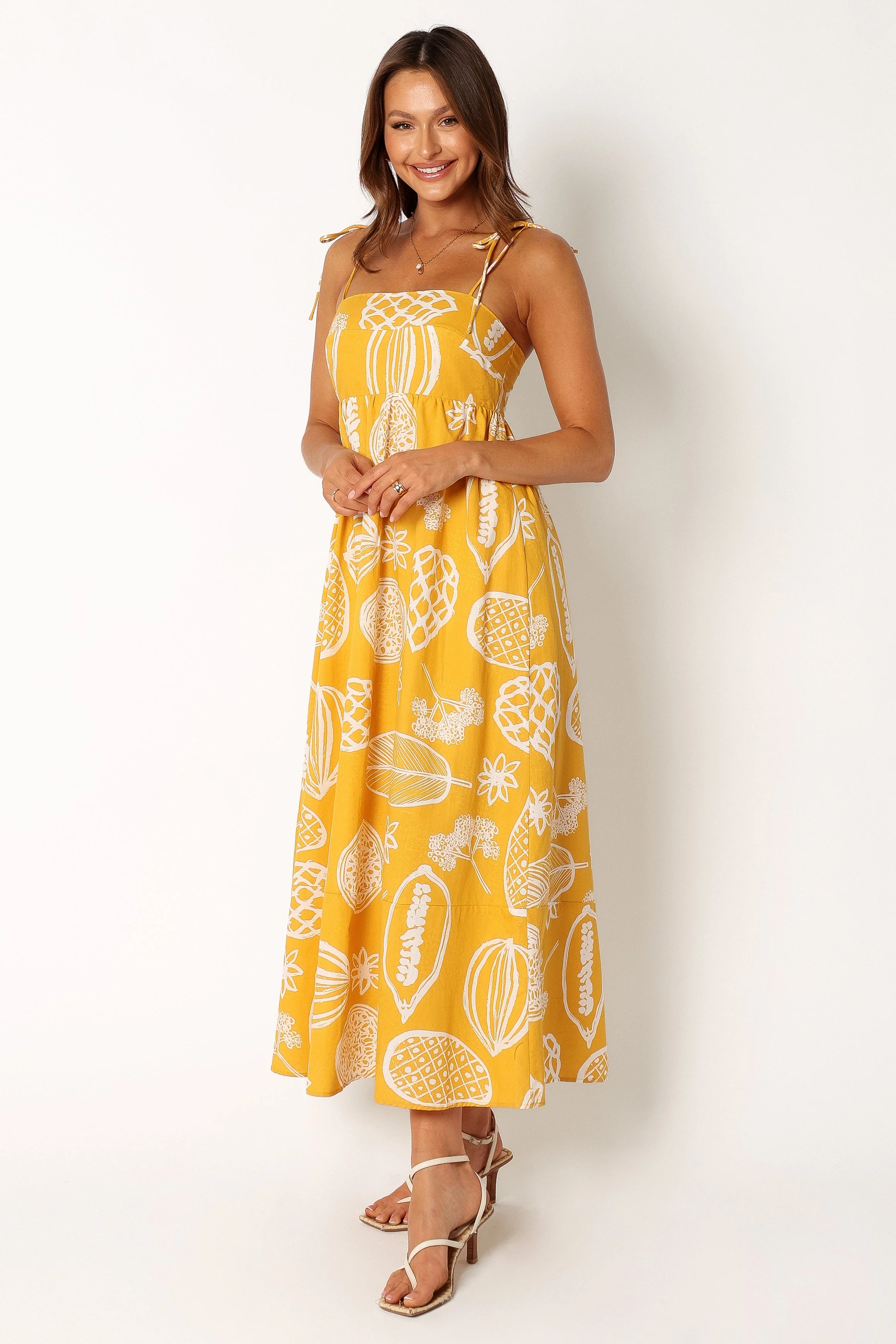 Sloane Maxi Dress - Yellow