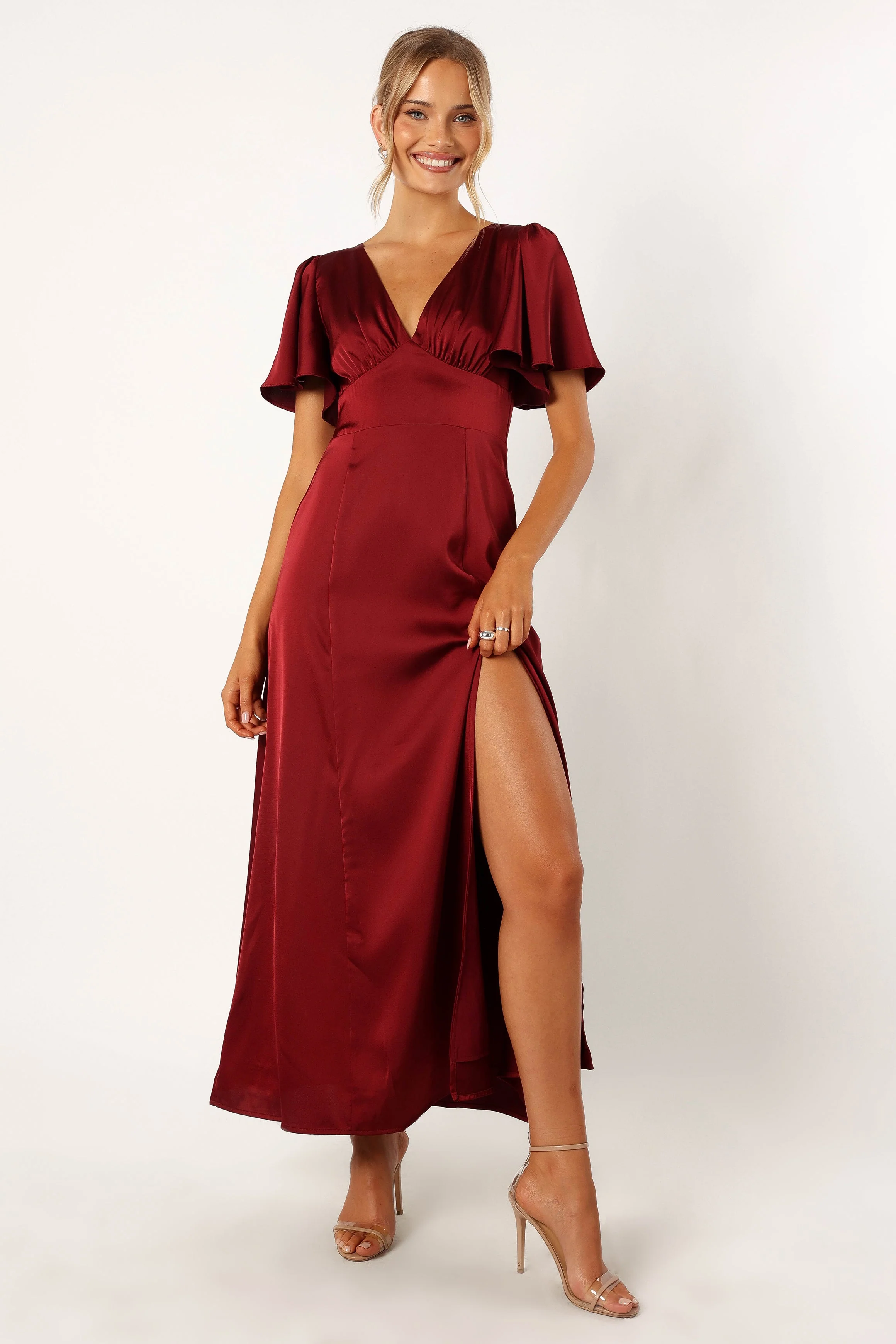 Casper Maxi Dress - Wine