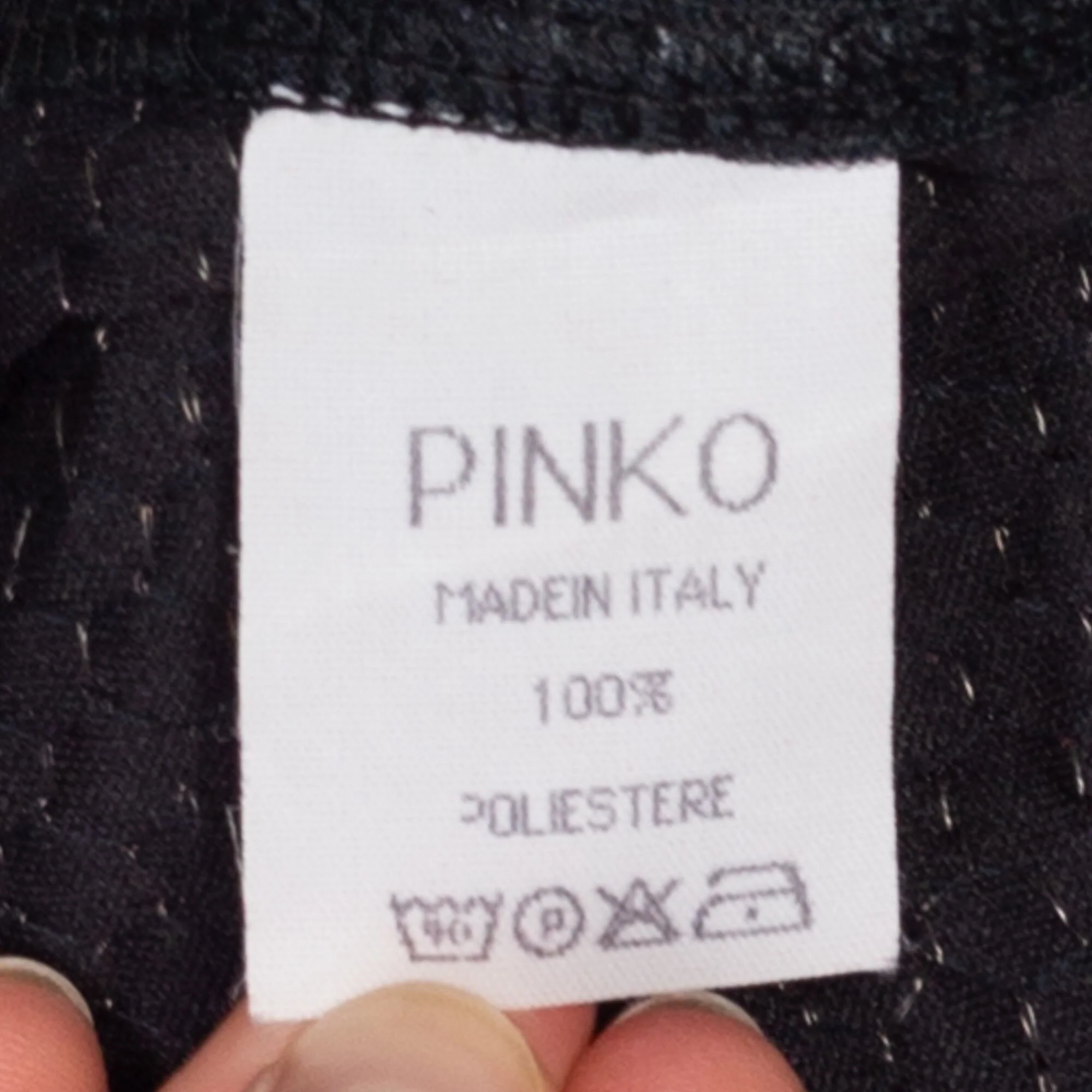 XS 90s Pinko Red Sequin Mini Skirt 25