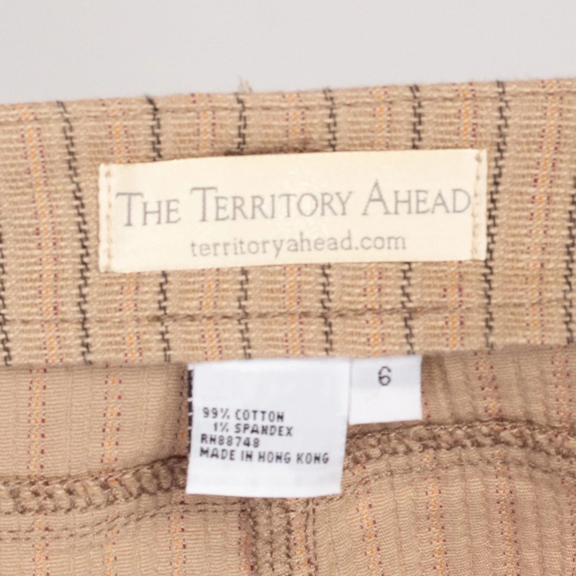 Small 90s Y2K Pinstriped Low Rise Mini Skirt