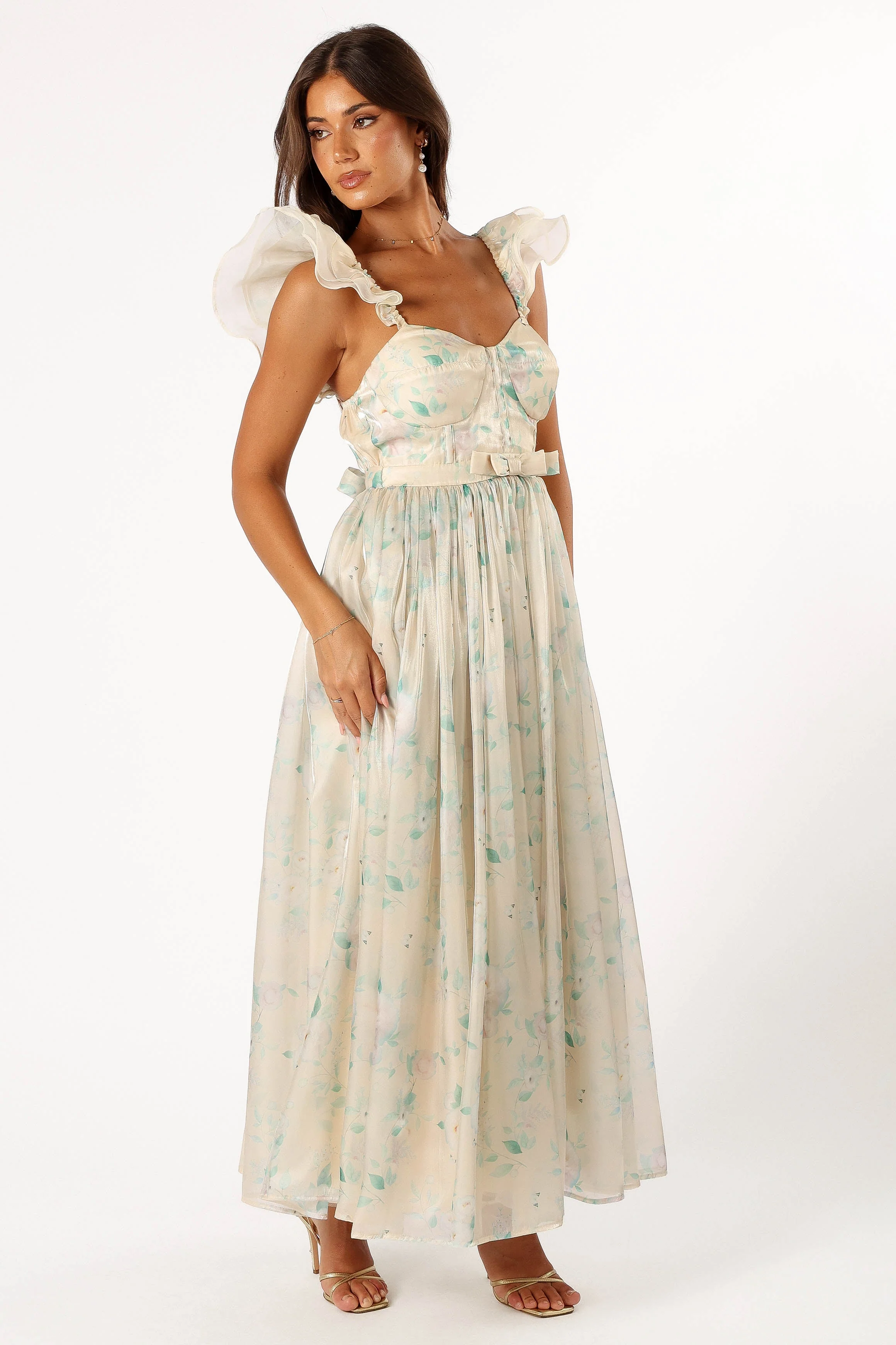 Freesia Maxi Dress - Cream