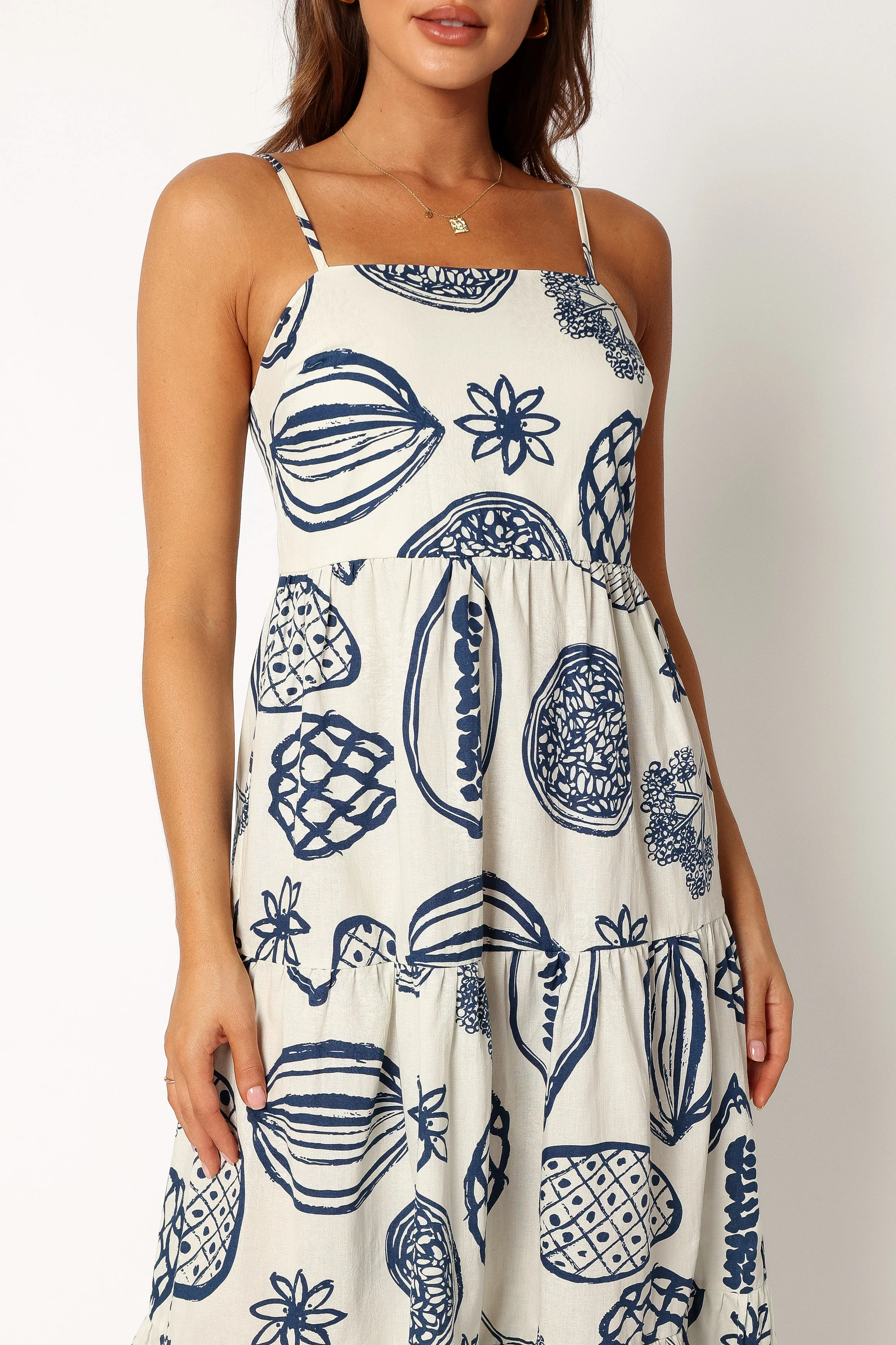 Ronin Maxi Dress - Navy