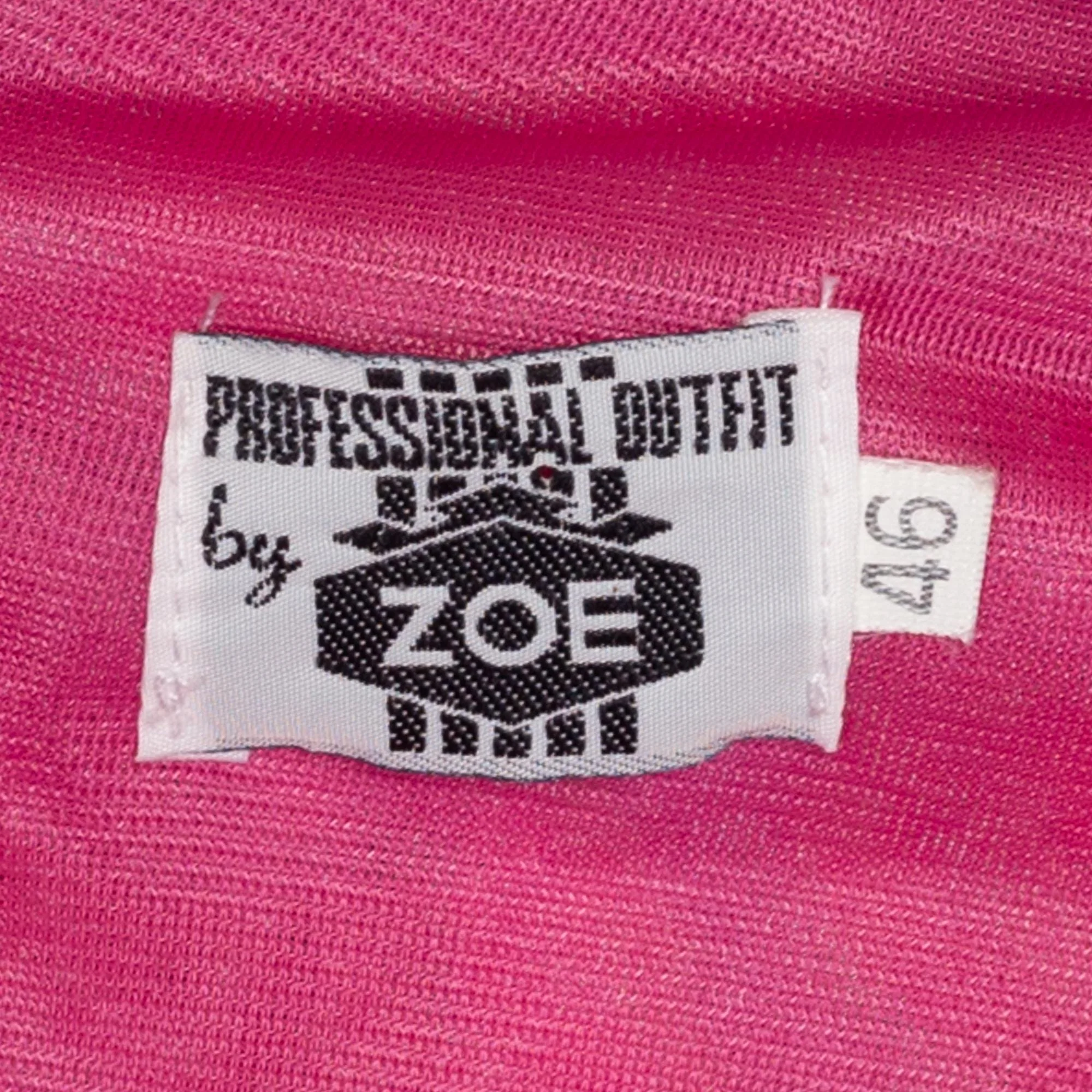 Medium 80s Hot Pink Batik Ruched Mini Skirt