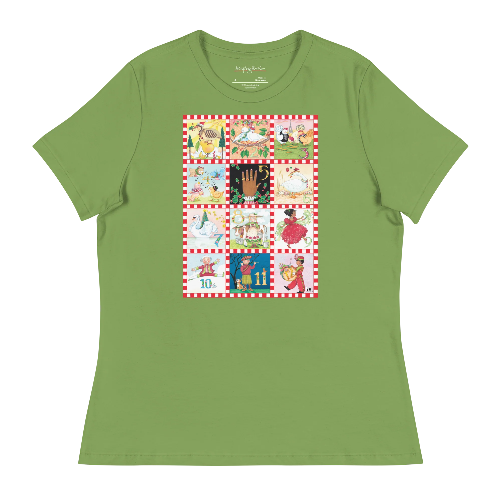 Twelve Days of Christmas Women's T-Shirt