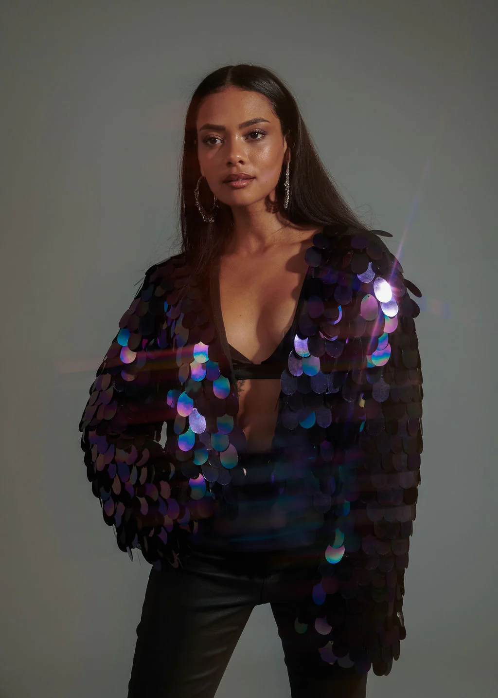 Pippa Multi Disco Sequin Jacket