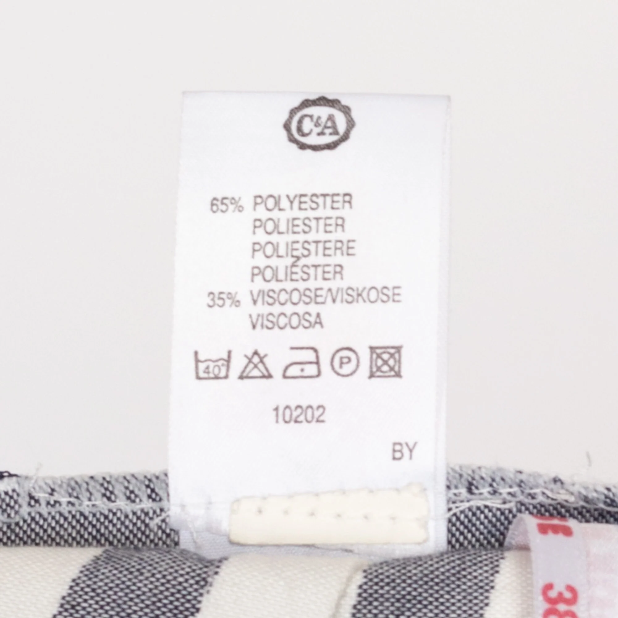 XS-Sm 90s Navy & White Striped Mini Skirt NWT 25.5