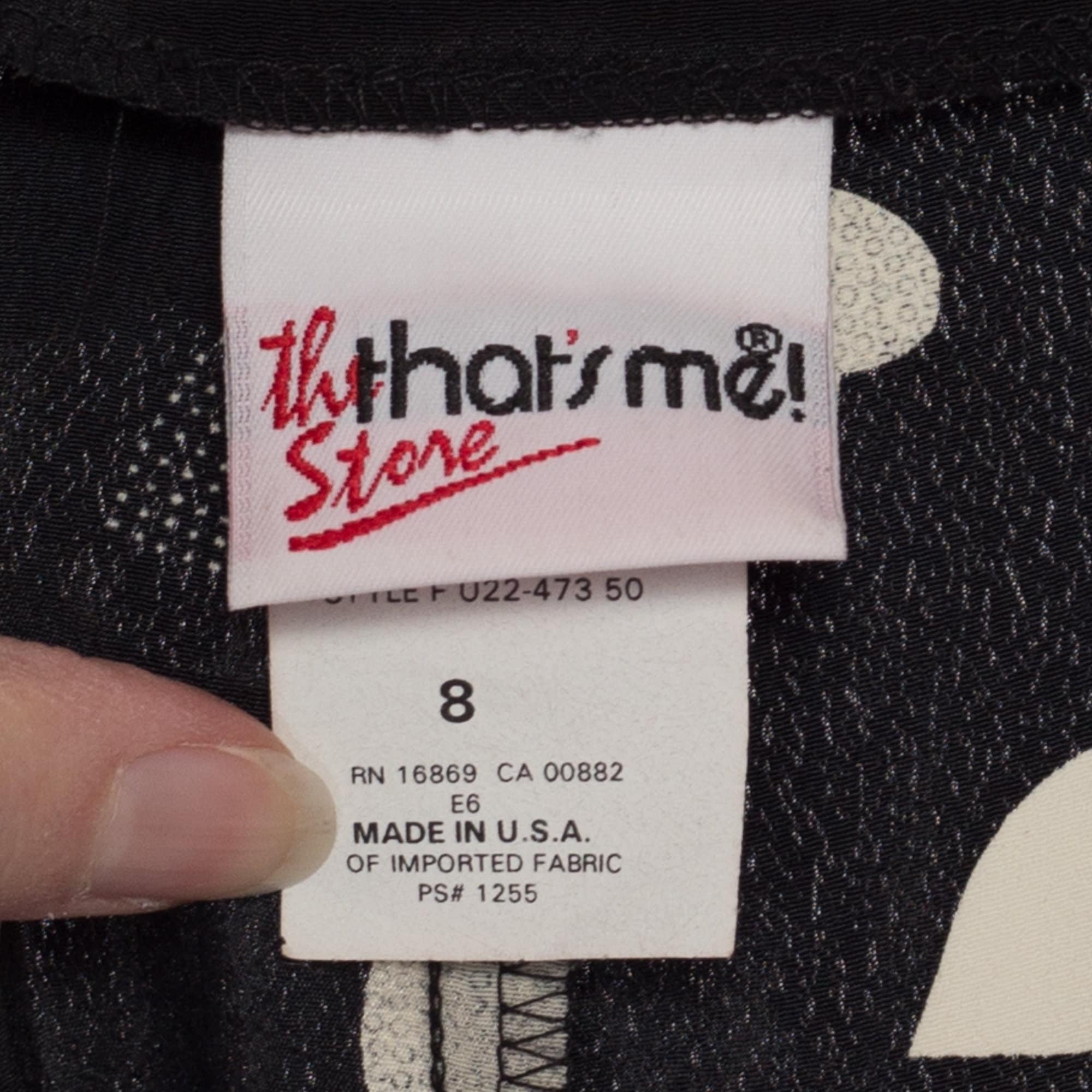 Medium 90s Black Heart Print Mini Skirt 27