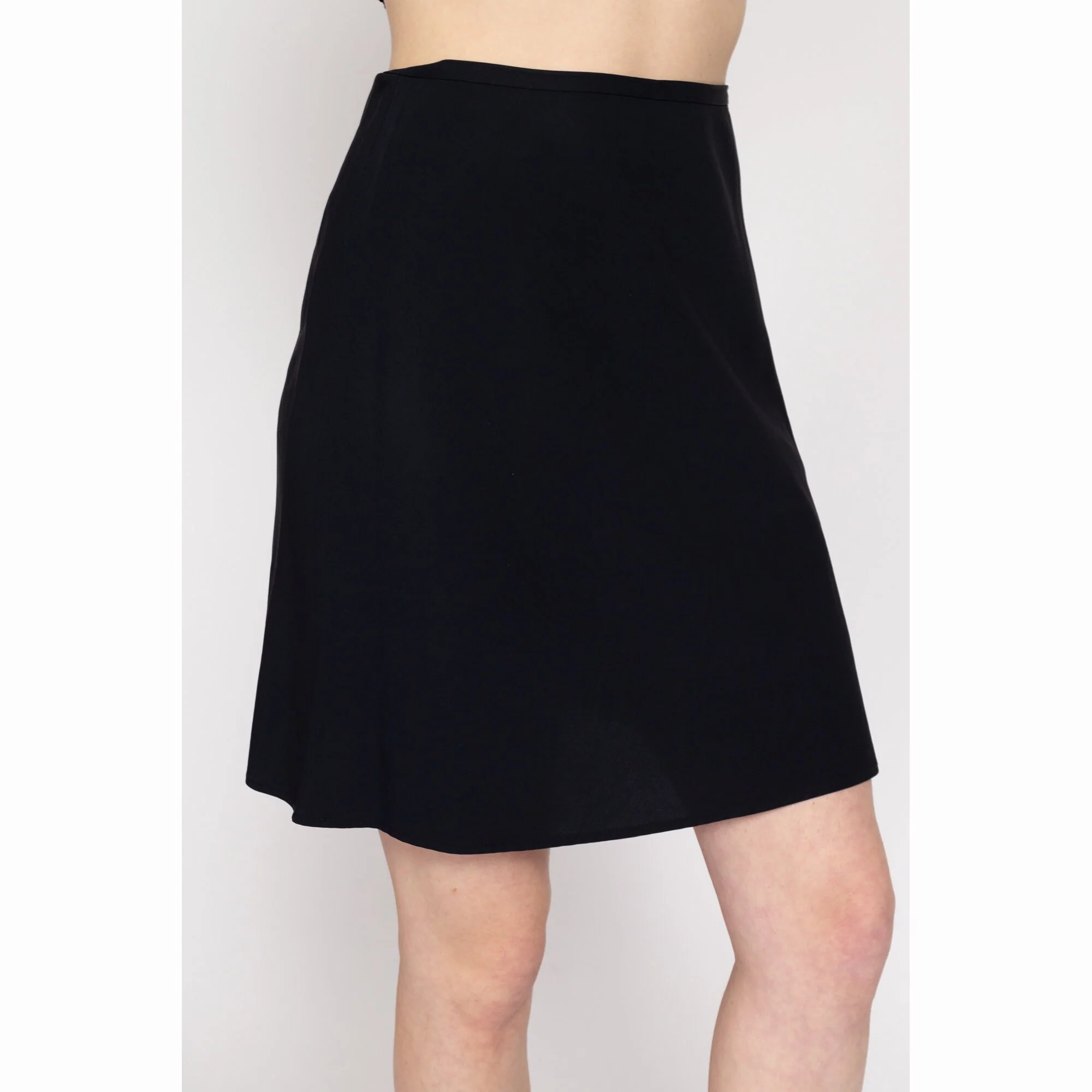 Small 90s Calvin Klein Black Mini Skirt 27
