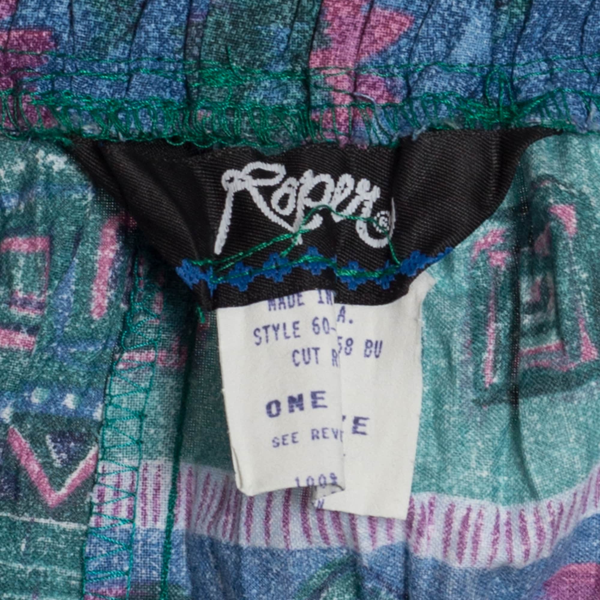 XS-Med 90s Southwestern Square Dance Skirt