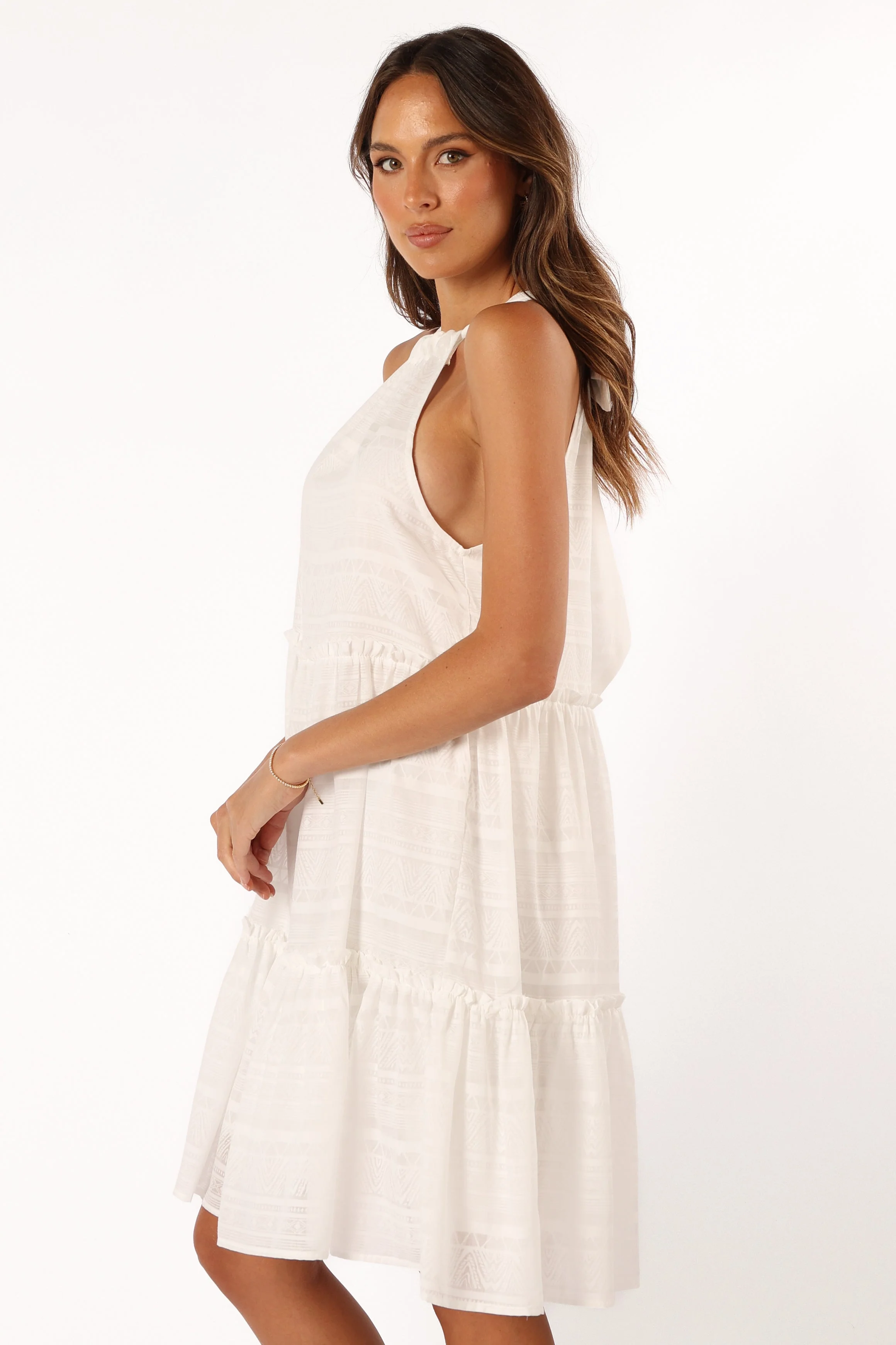 Linde Dress - White