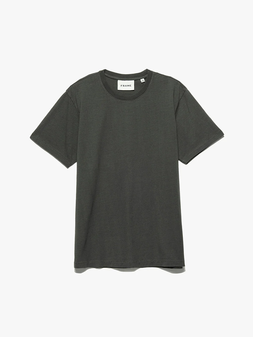 FRAME Logo Tee -- Charcoal Grey