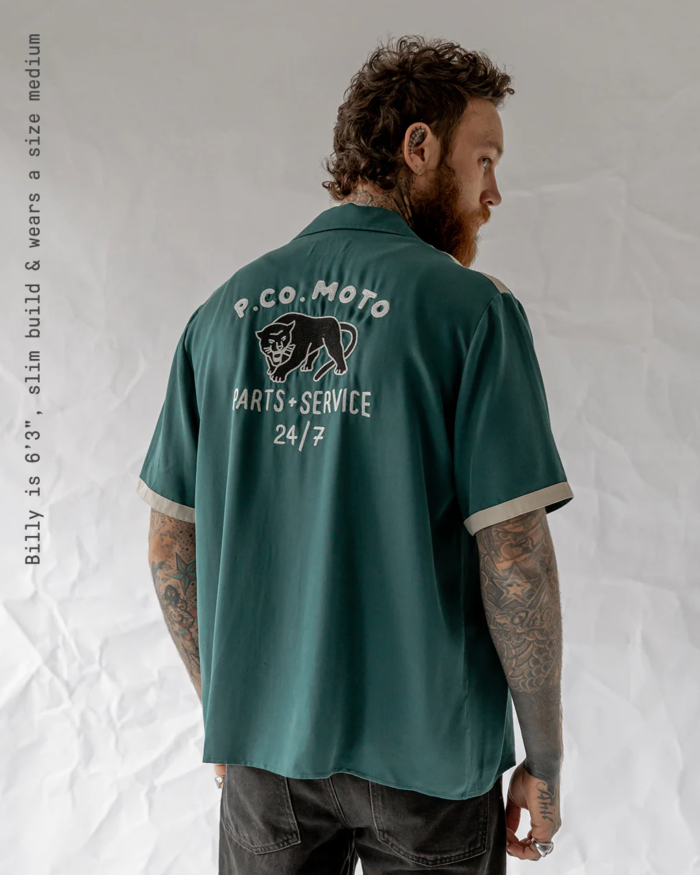 P&Co Moto Bowling Shirt