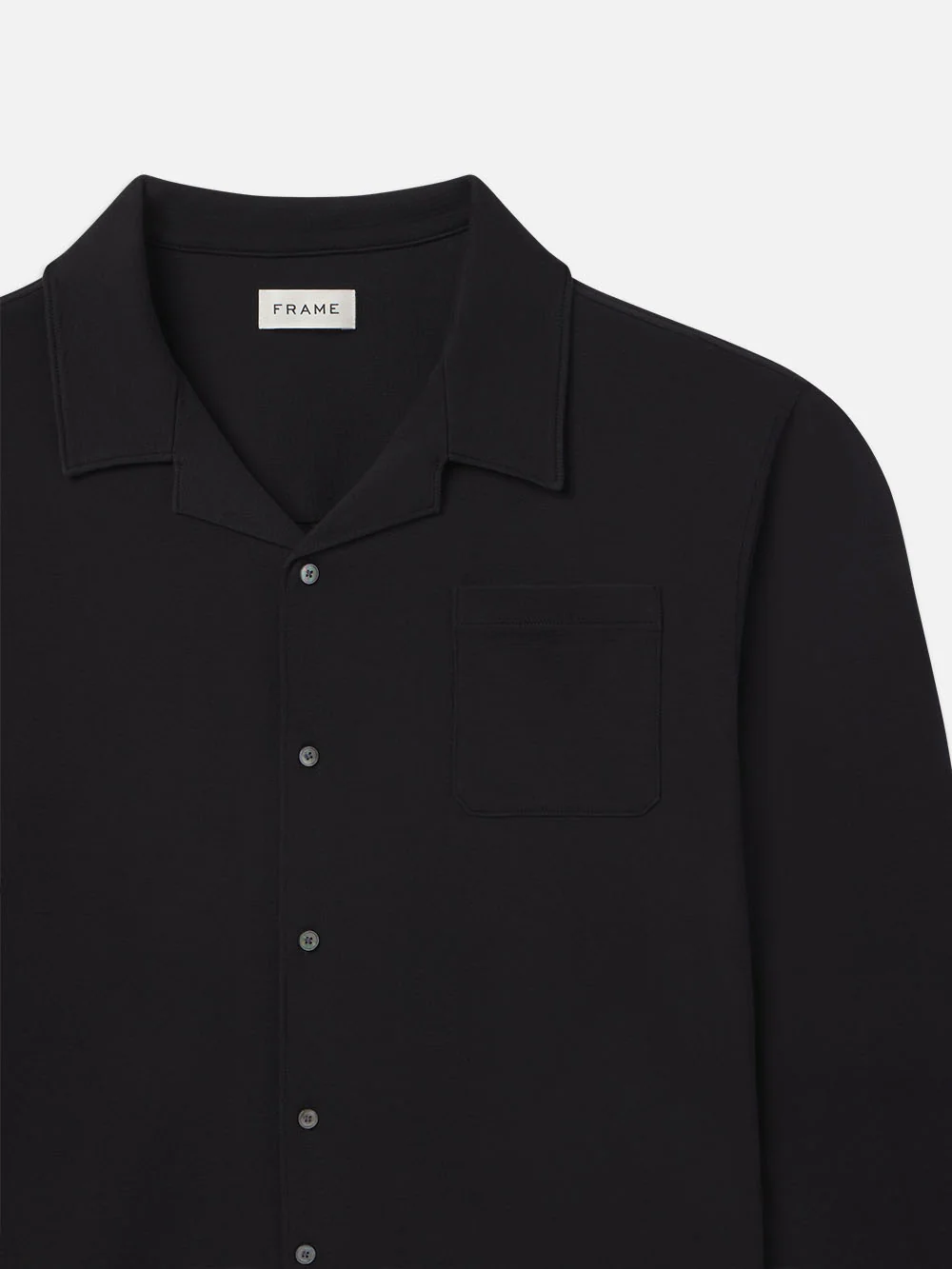 Duo Fold Relaxed Shirt -- Black
