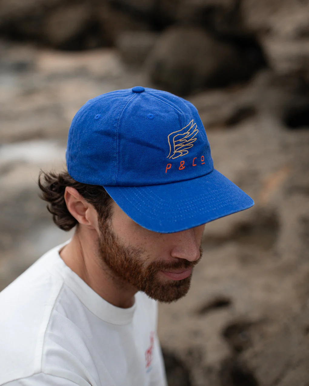 Messenger 5 Panel Cap - Blue