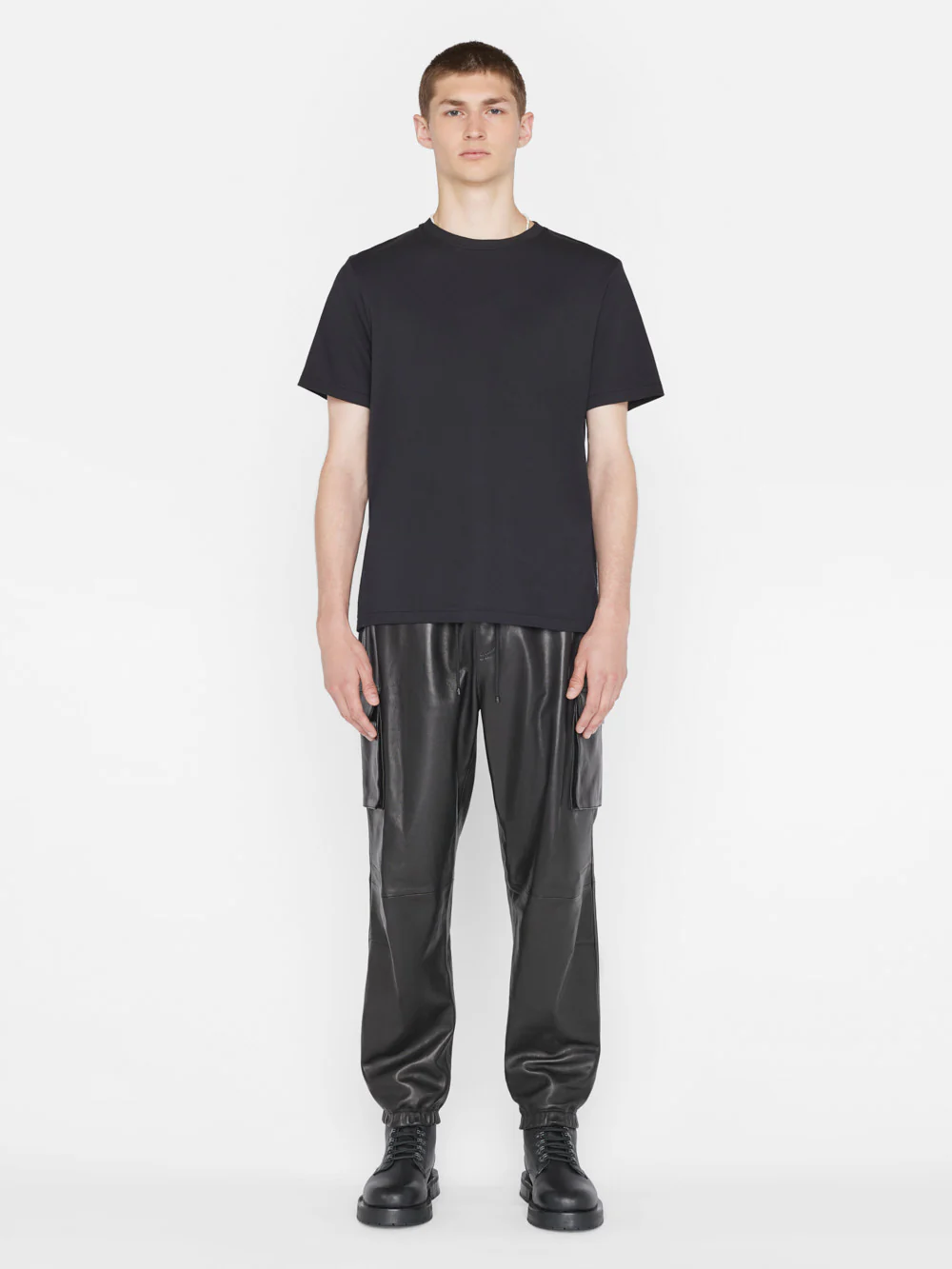 Duo Fold Tee -- Noir