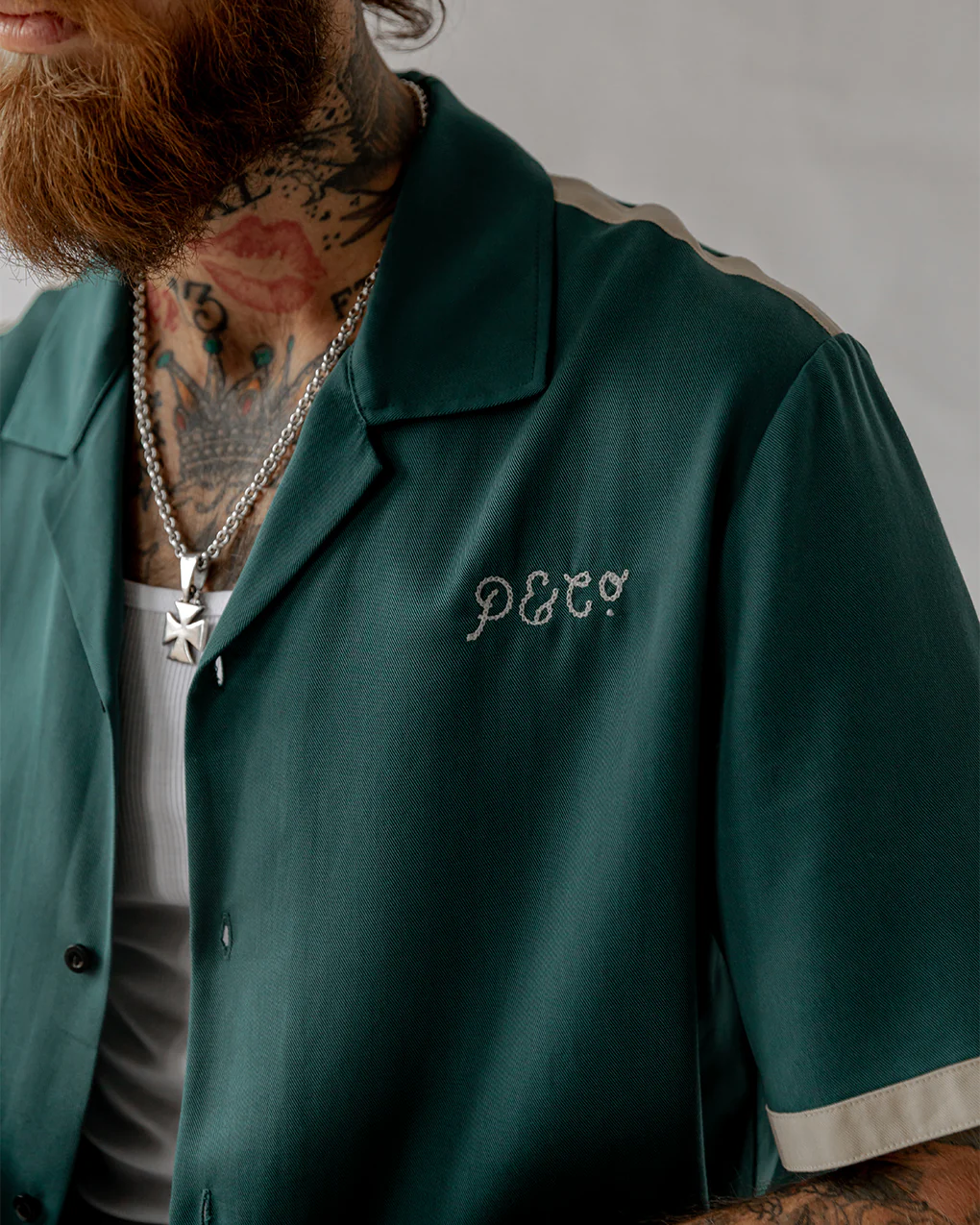 P&Co Moto Bowling Shirt