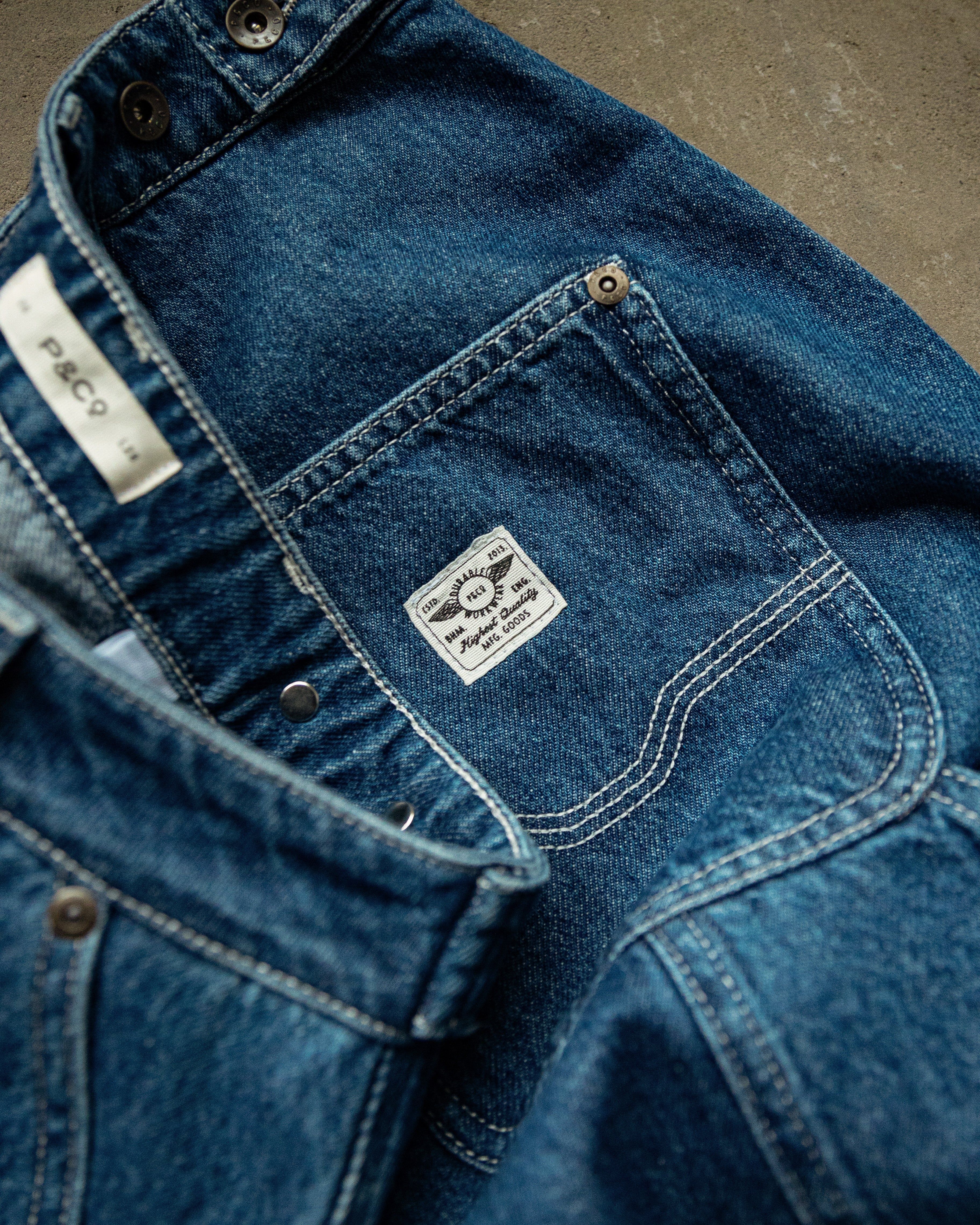 304 Albion Carpenter Pant - Washed Denim