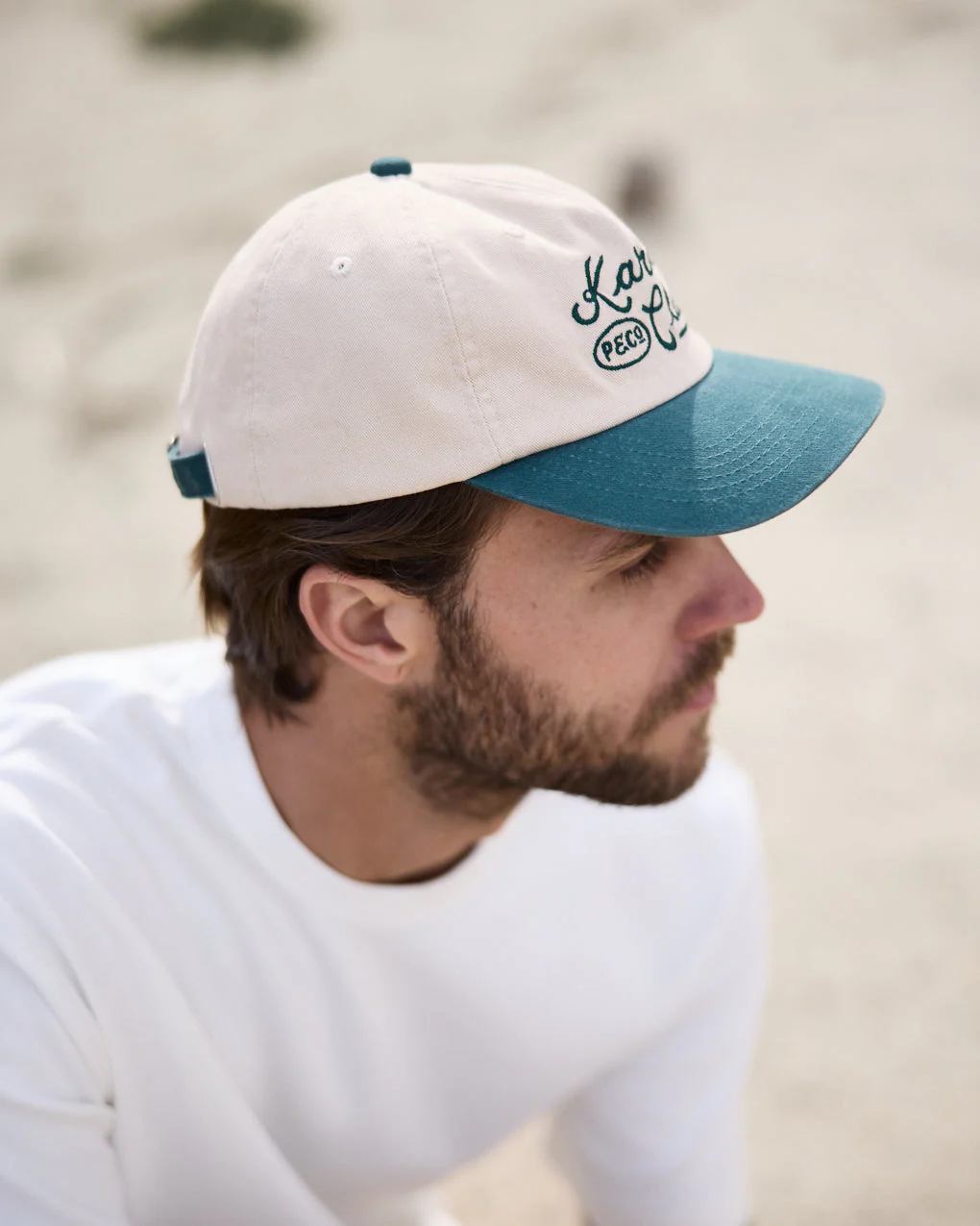 Karma Club 5 Panel - Off White / Green