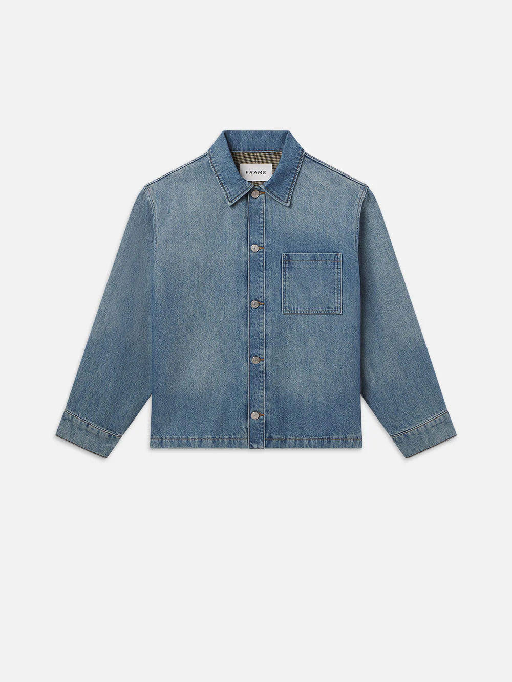 Denim Shirt Jacket -- Frequency