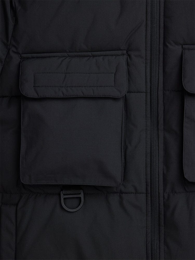 HOODED PUFFER JACKET