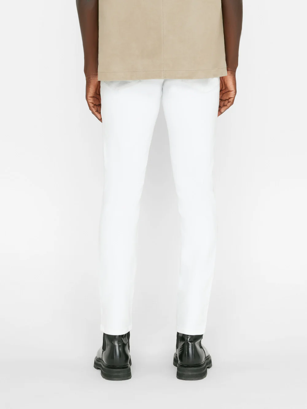 L'Homme Slim Crop -- Blanc