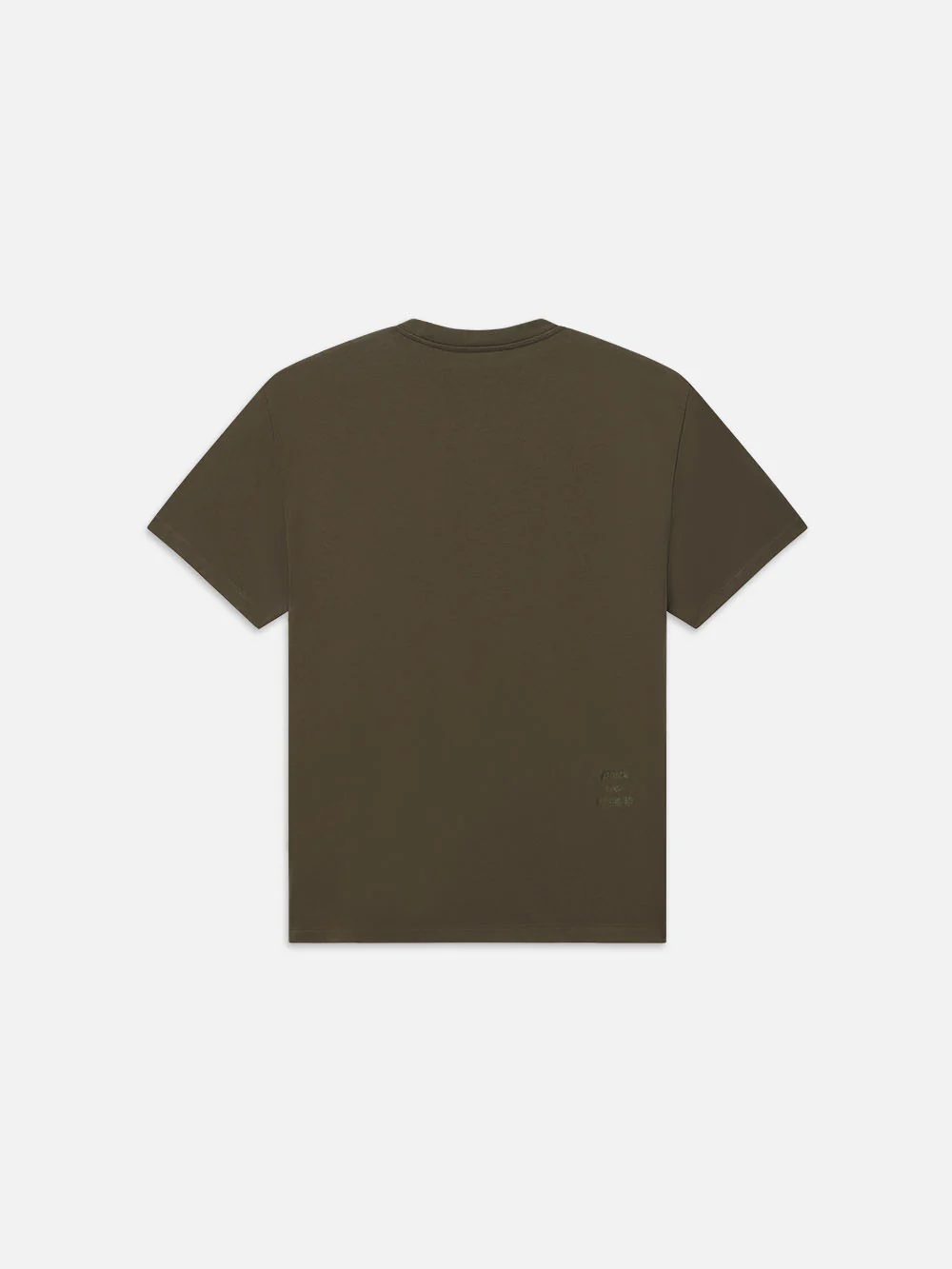 FRAME Logo Tee -- Dark Olive