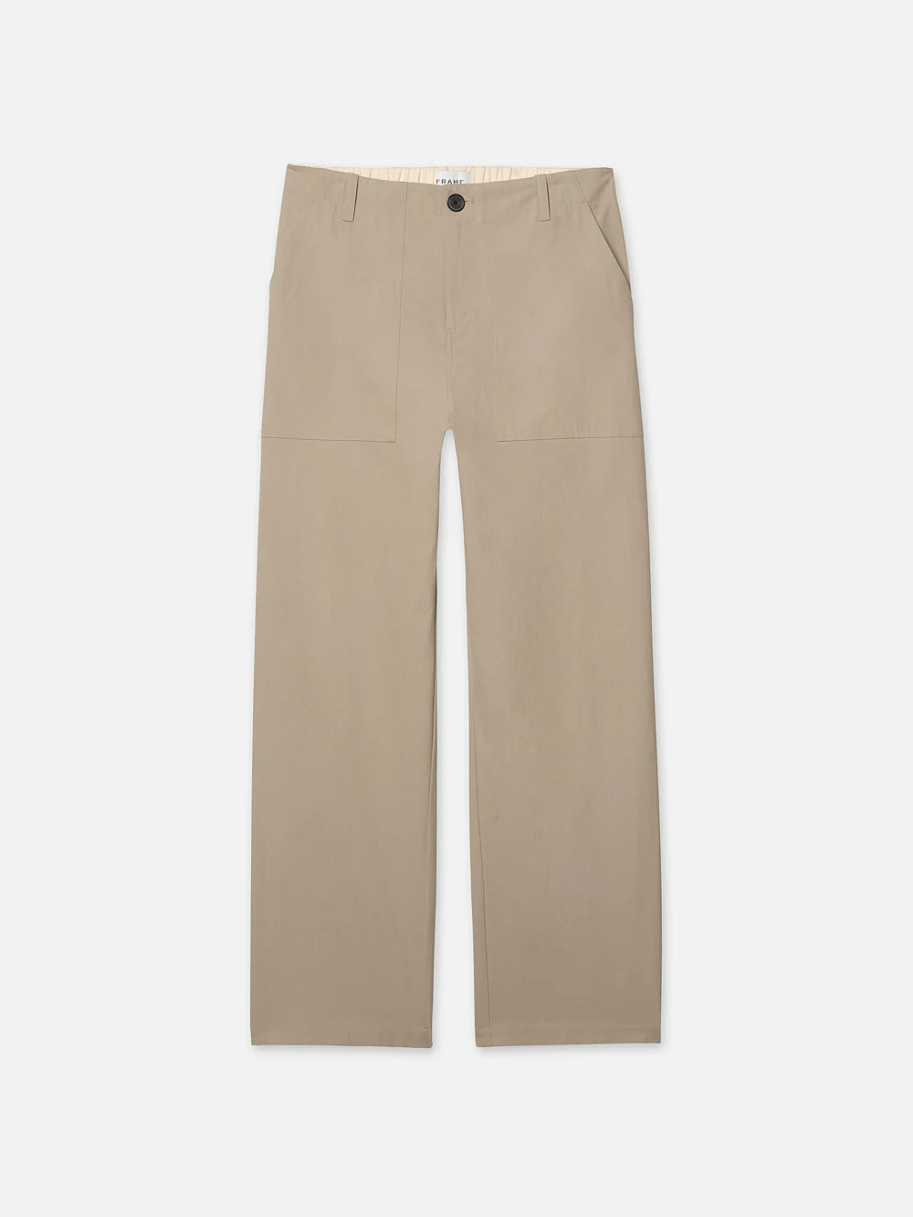 Patch Traveler Pants -- Dark Beige
